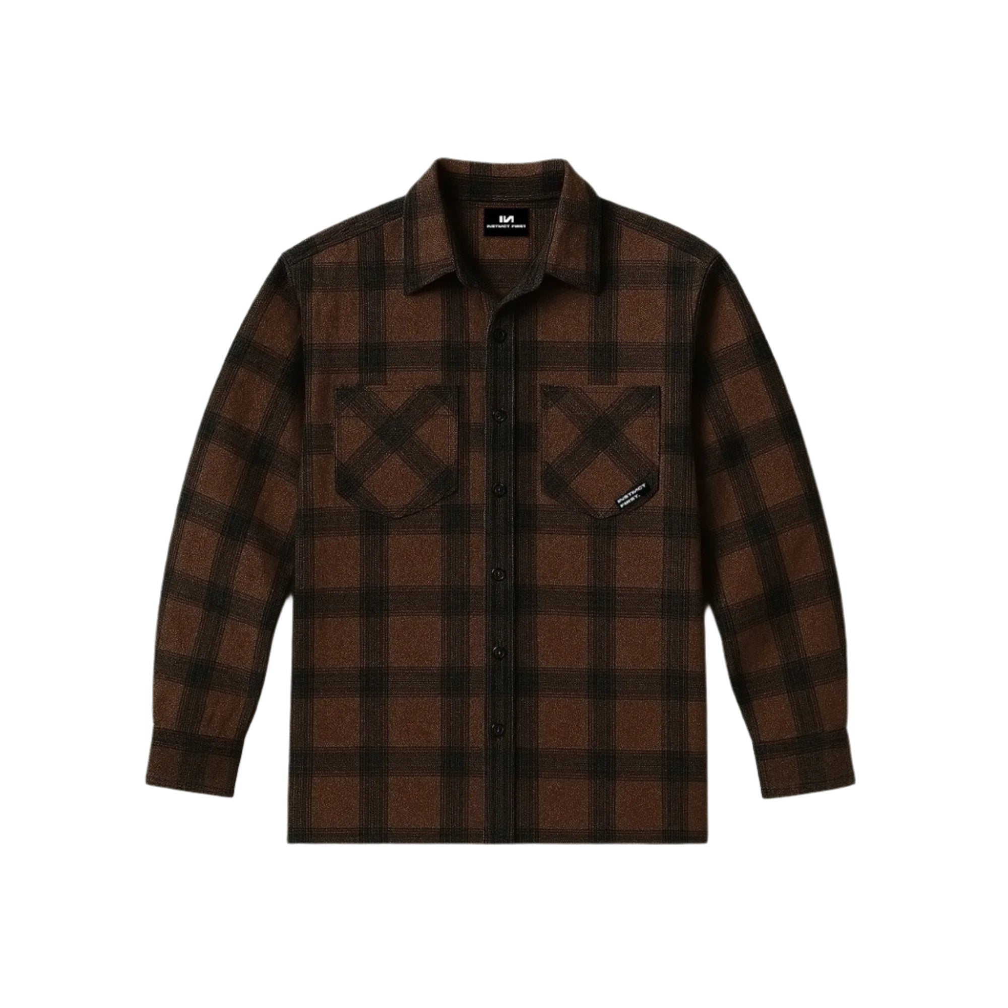 Fusion Flannel Shirt -Brown
