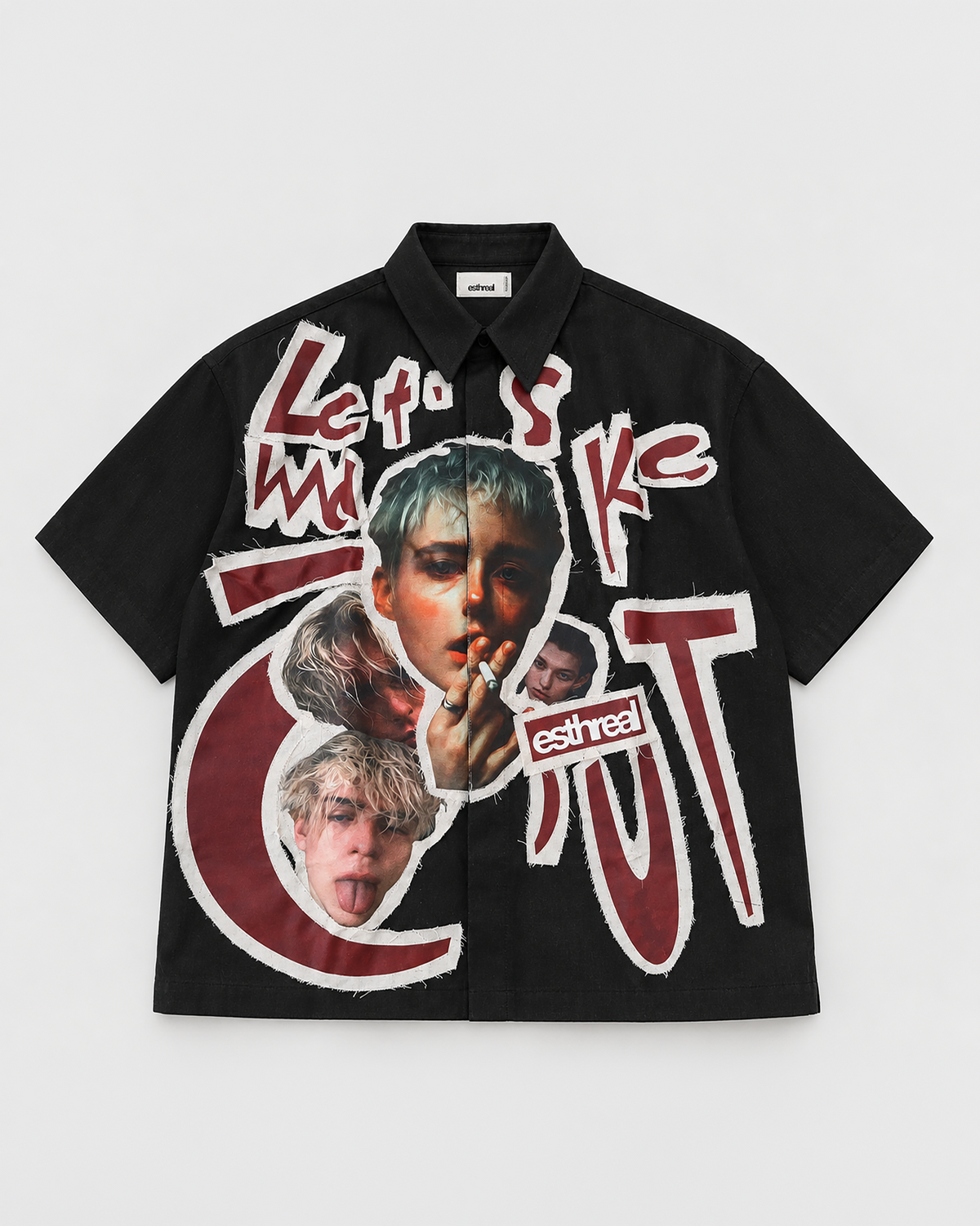 MakeOUT - Black Short Sleeve Shirt