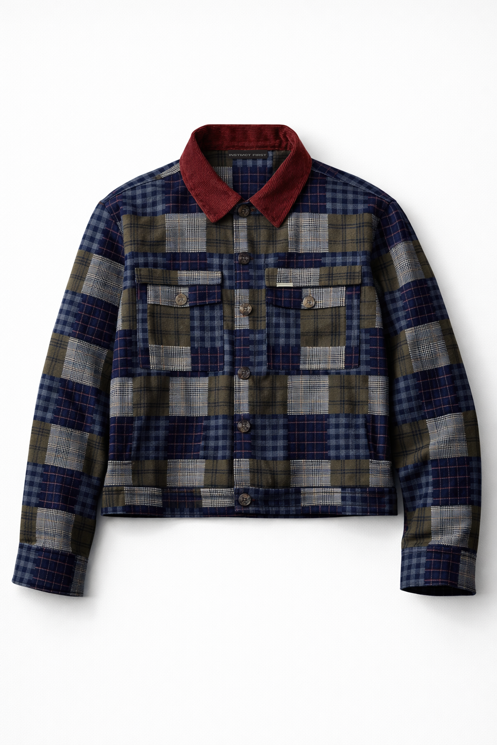 Archive Mosiac Shirt - (Blue)