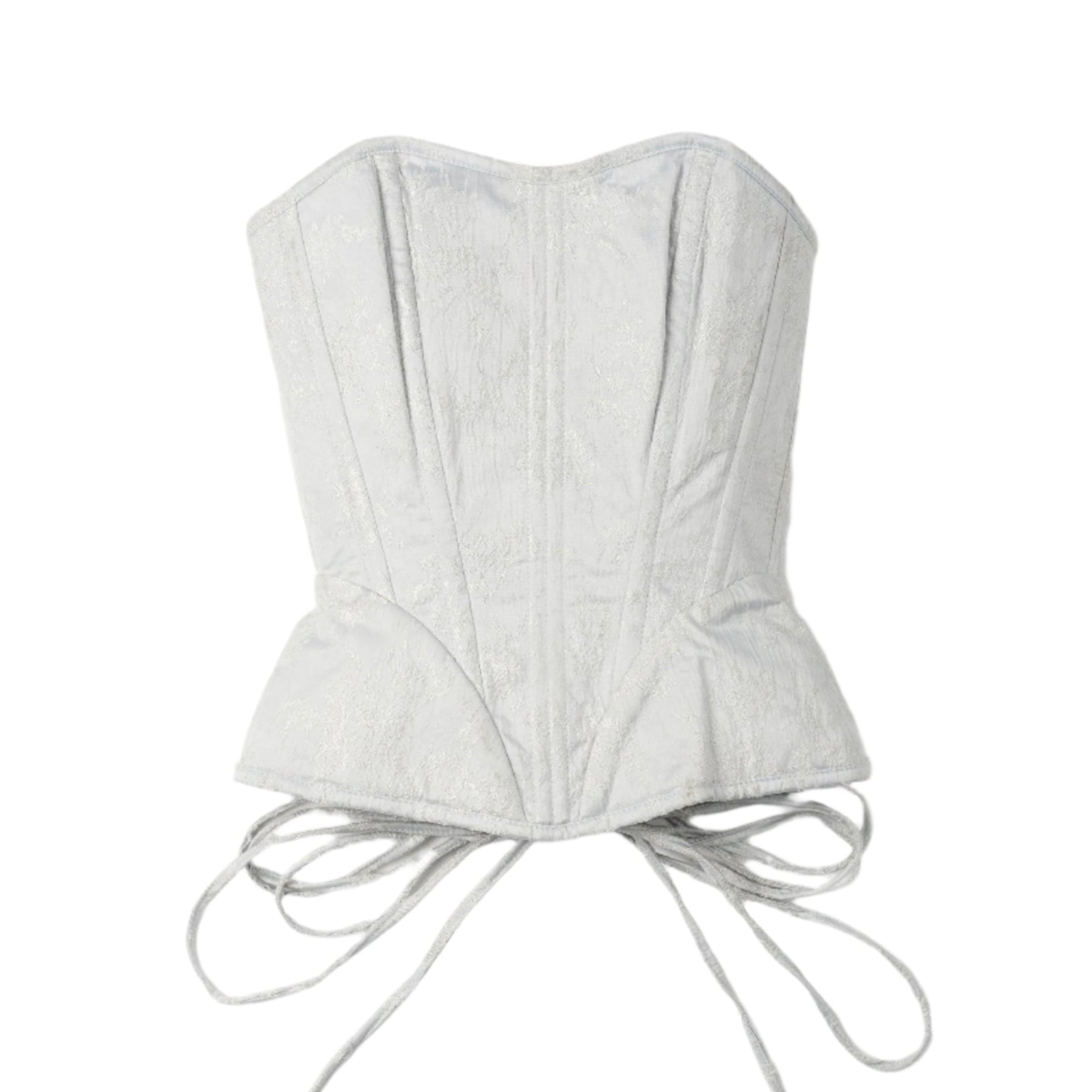 TEXTURED ICEBLUE CORSET