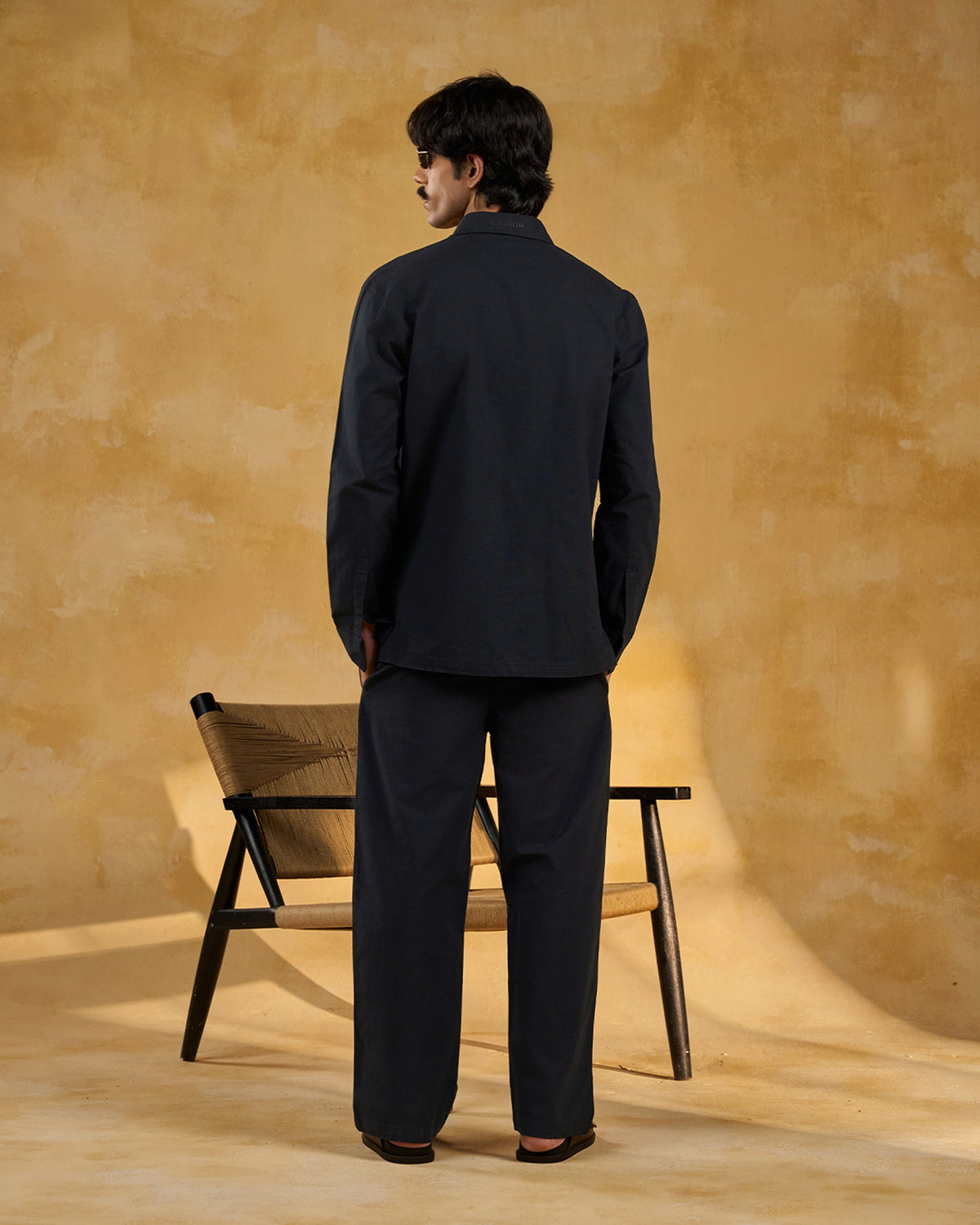 Co-ord Straight Pant Navy