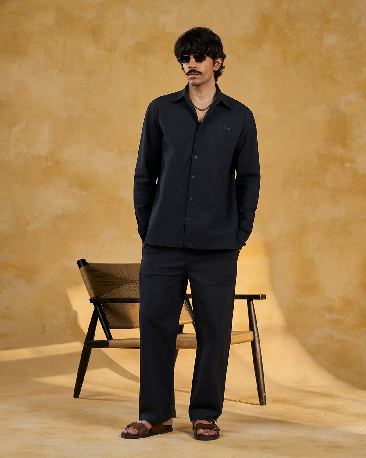 Co-ord Straight Pant Navy