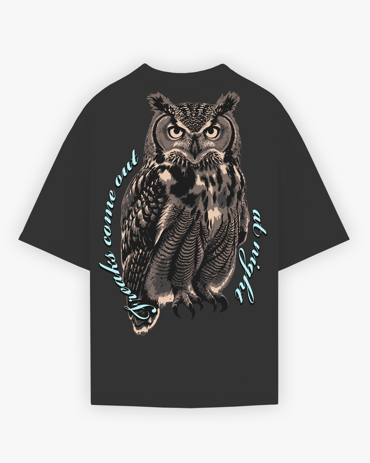 NOCTURNAL T-SHIRT - GREY