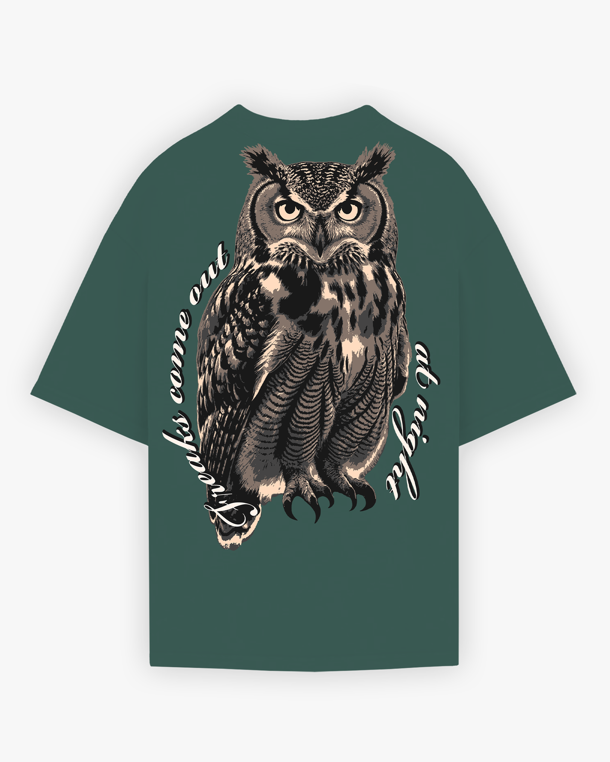 NOCTURNAL T-SHIRT - SMOKE PINE
