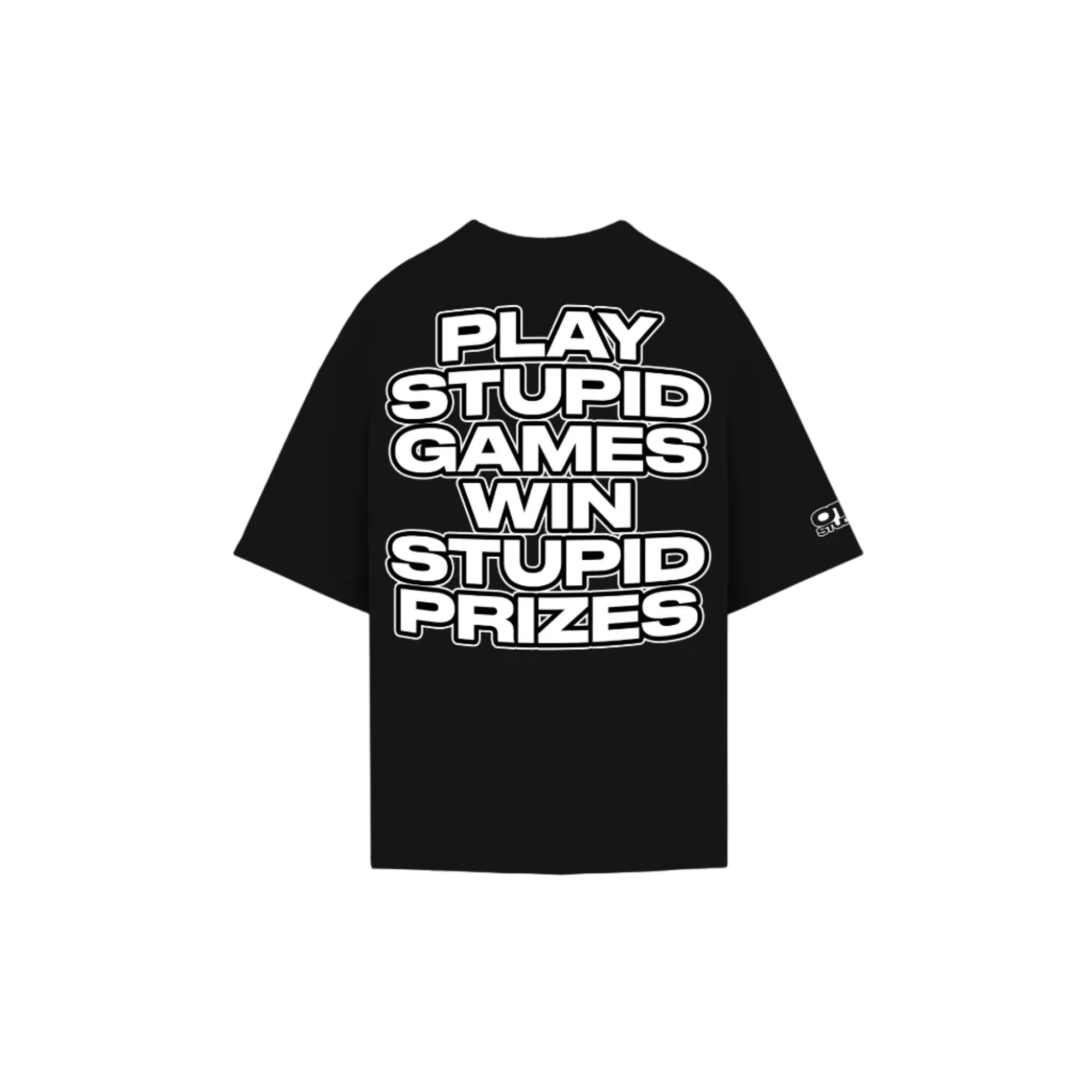 PLAY STUPID GAMES T-SHIRT - BLACK