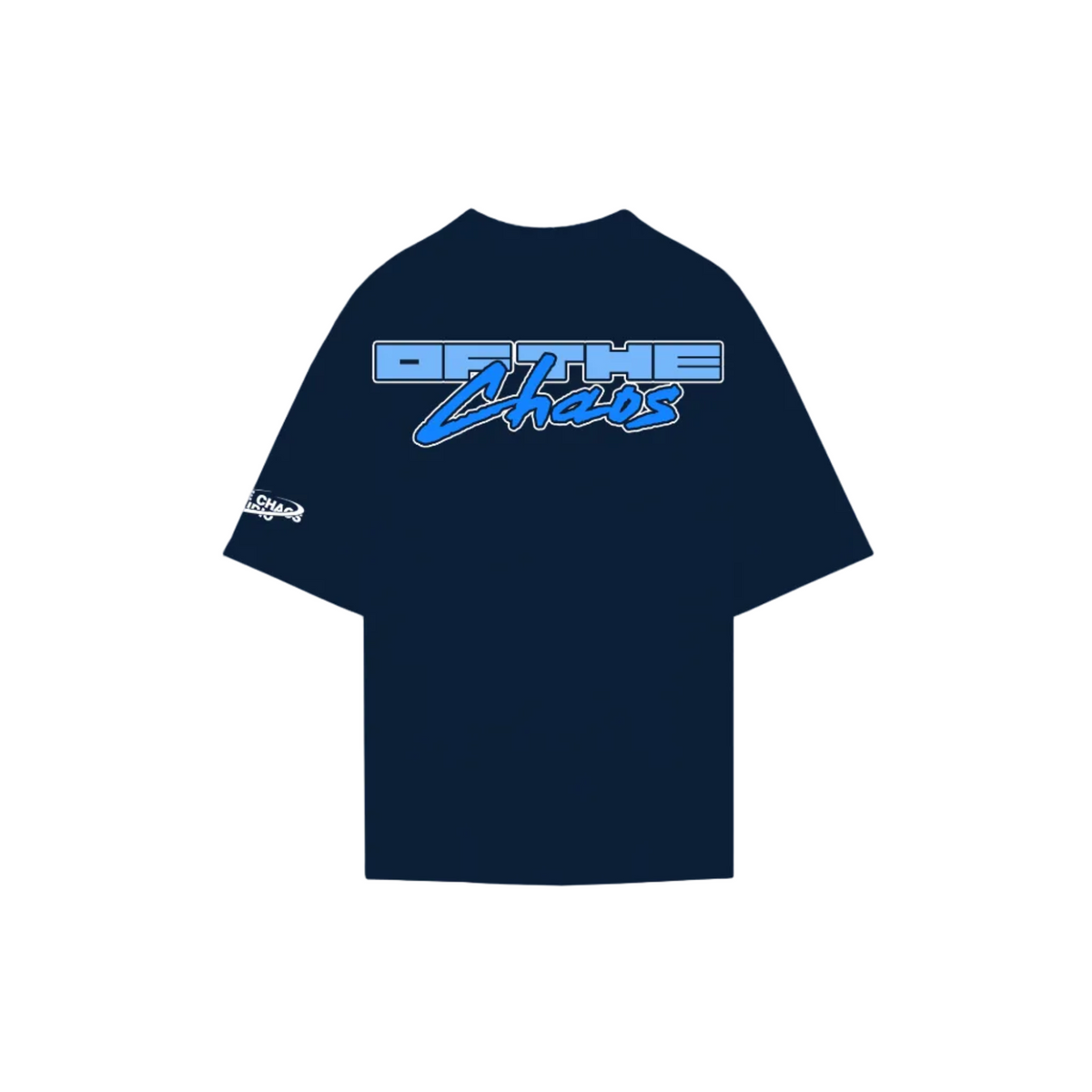 RETRO LOGO T-SHIRT - NAVY BLUE