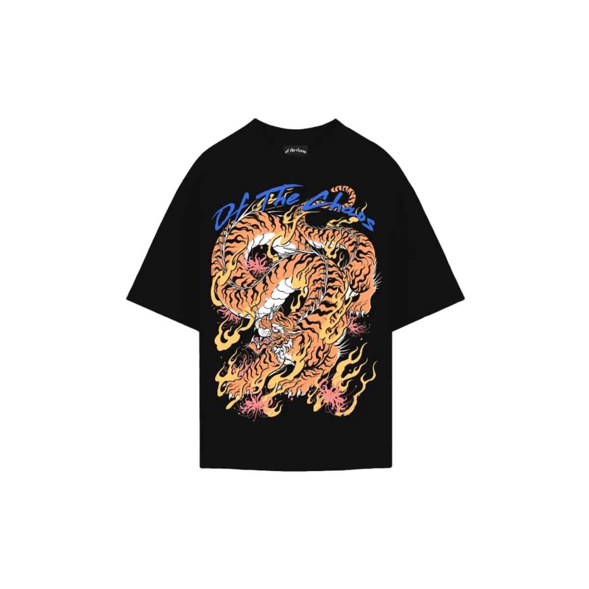 TIGER LILLIES T-SHIRT - BLACK