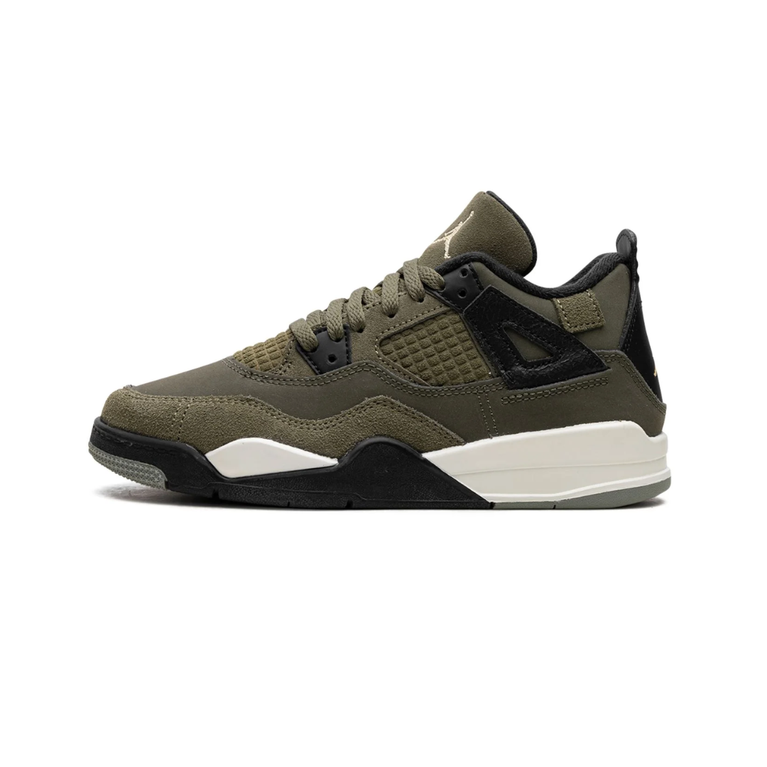 jordan 4 desert moss green