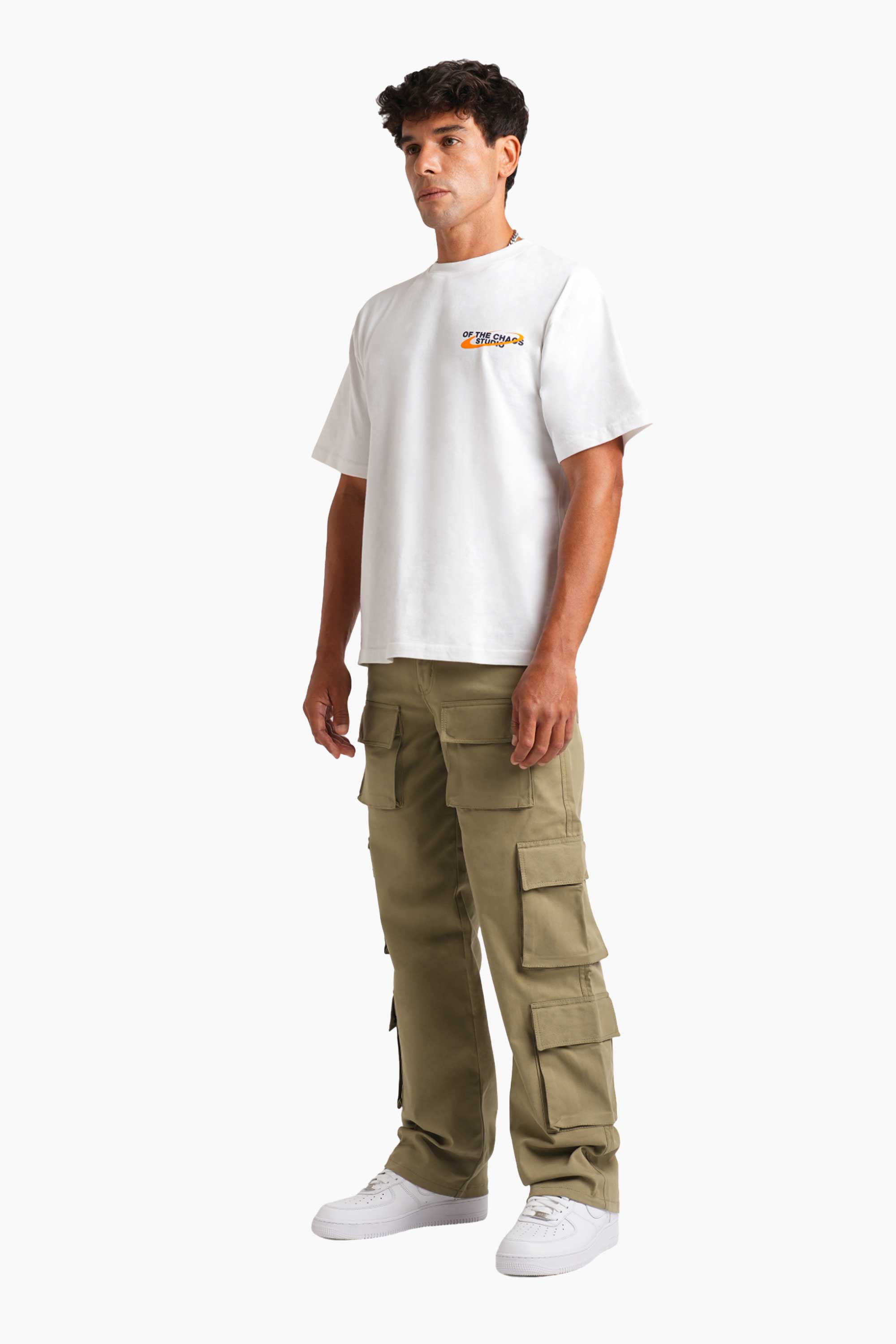 10 POCKET CARGO PANT - BEIGE