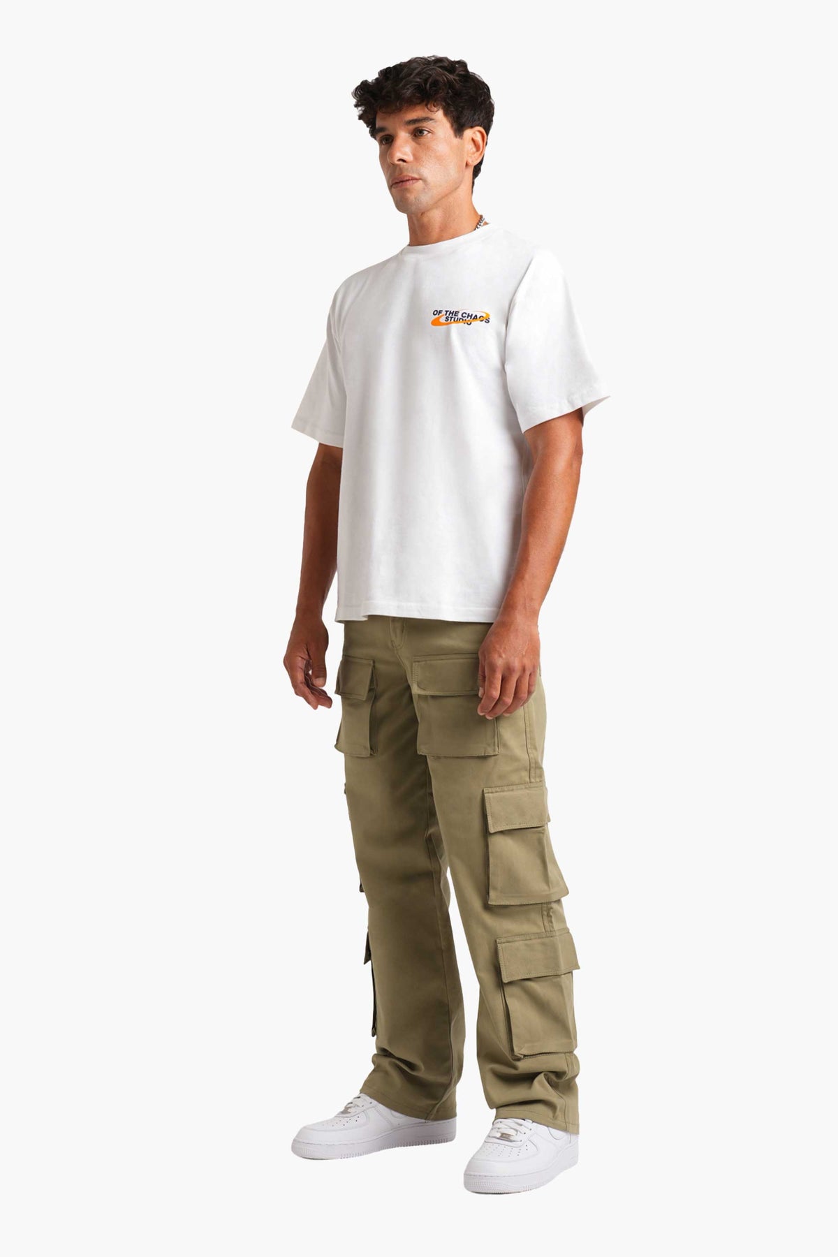 10 POCKET CARGO PANT - BEIGE