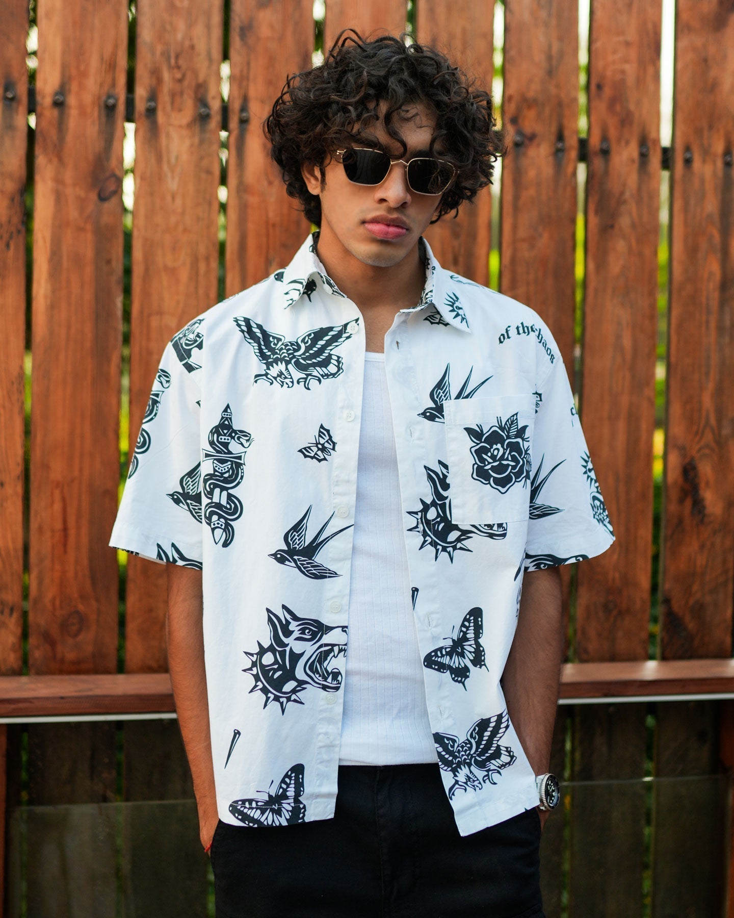 TATTOO SHIRT - WHITE