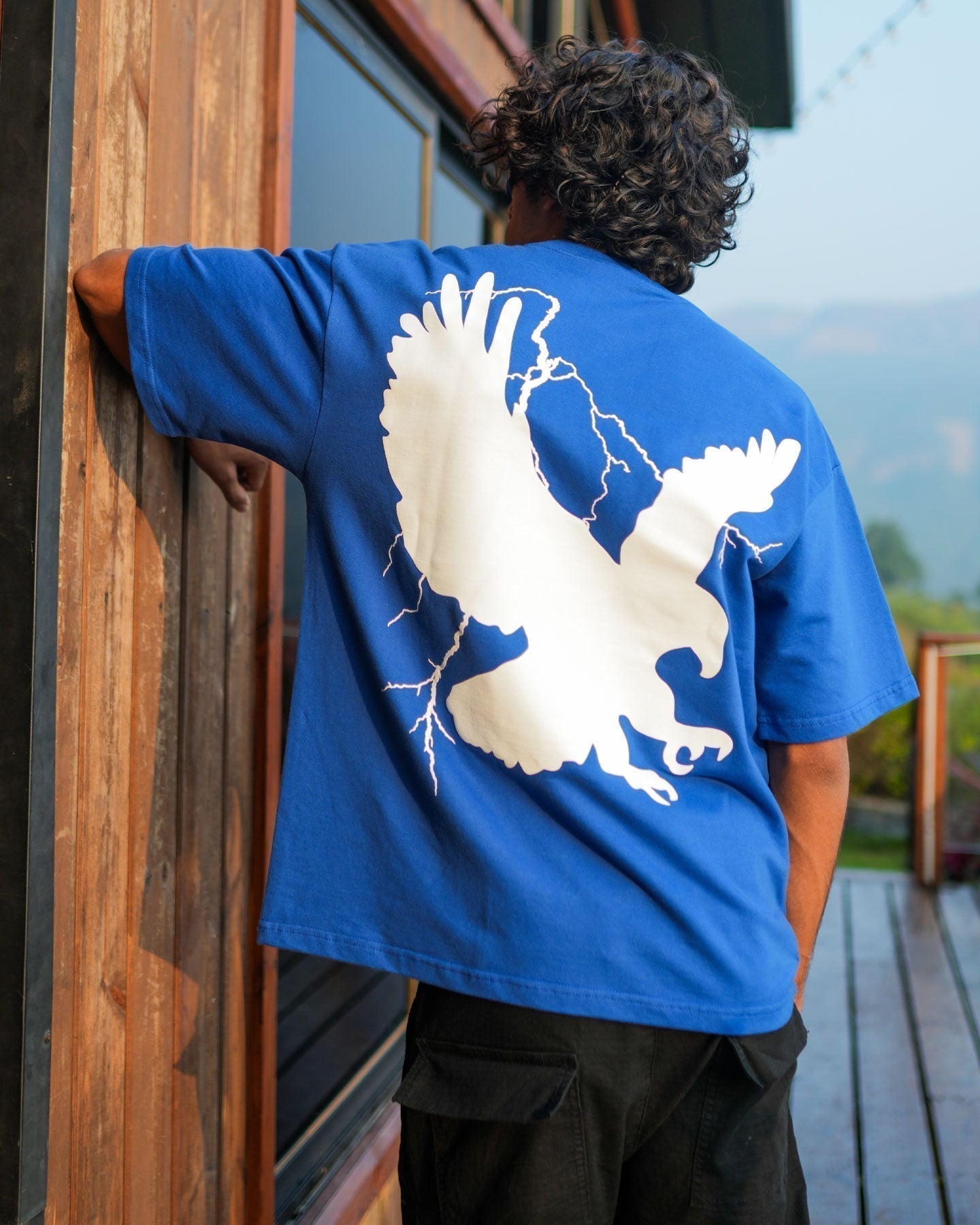 THUNDERBIRD T-SHIRT - ROYAL BLUE