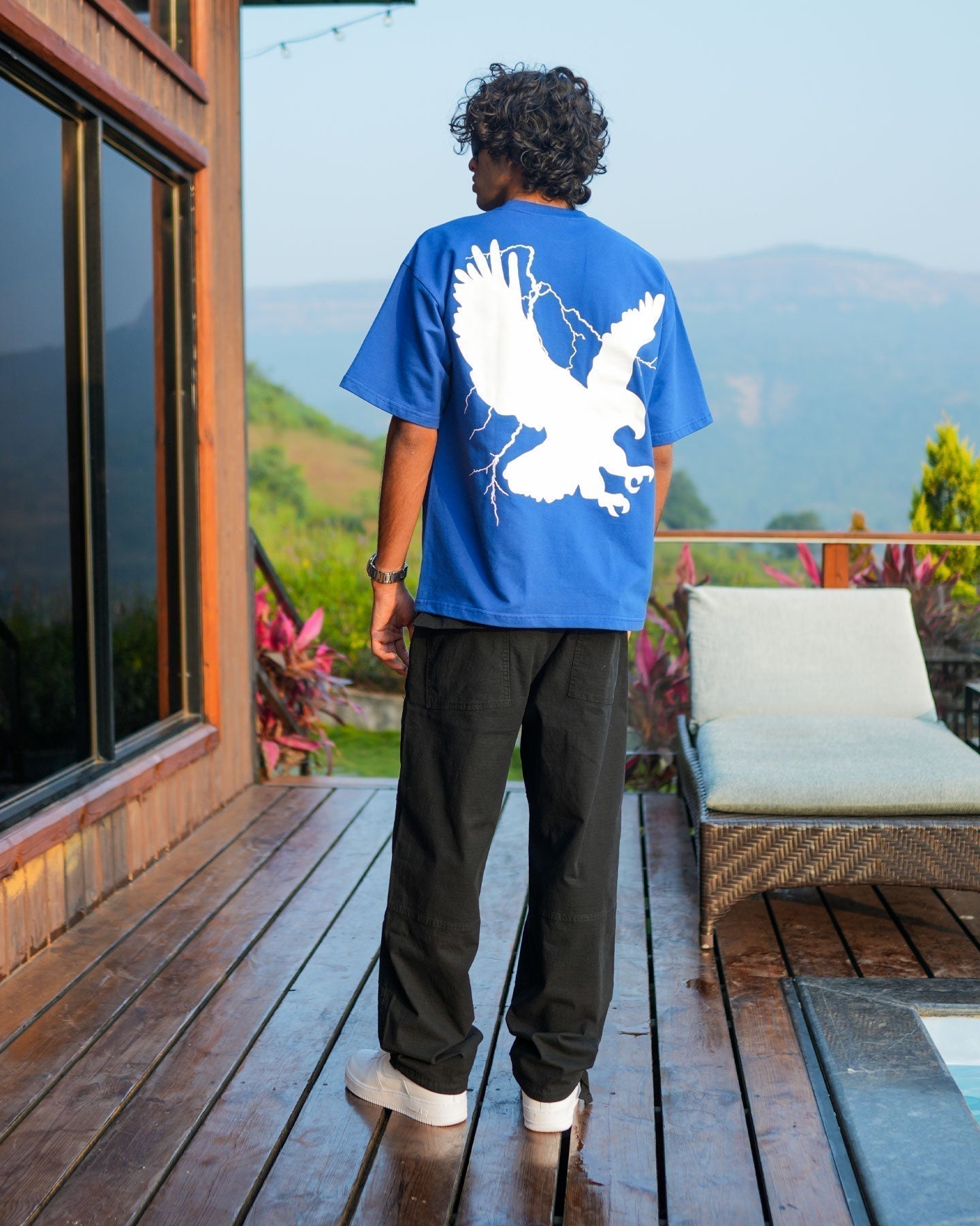 THUNDERBIRD T-SHIRT - ROYAL BLUE