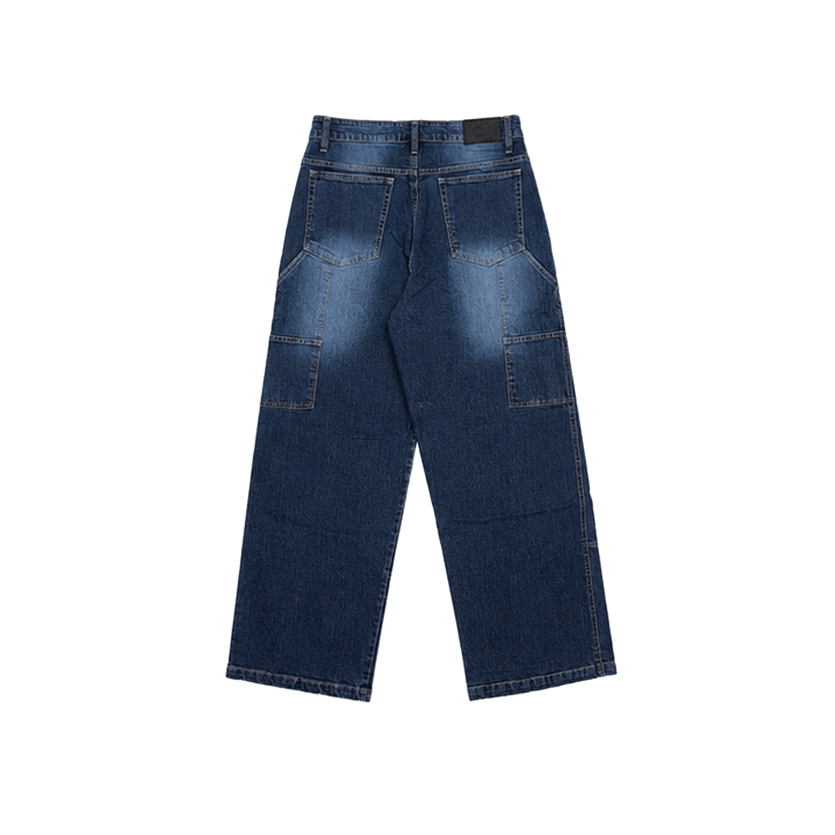 WASHED WORK PANT - BLUE