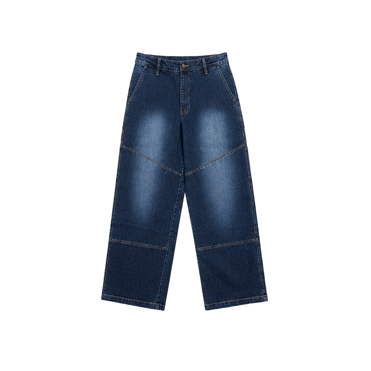 WASHED WORK PANT - BLUE
