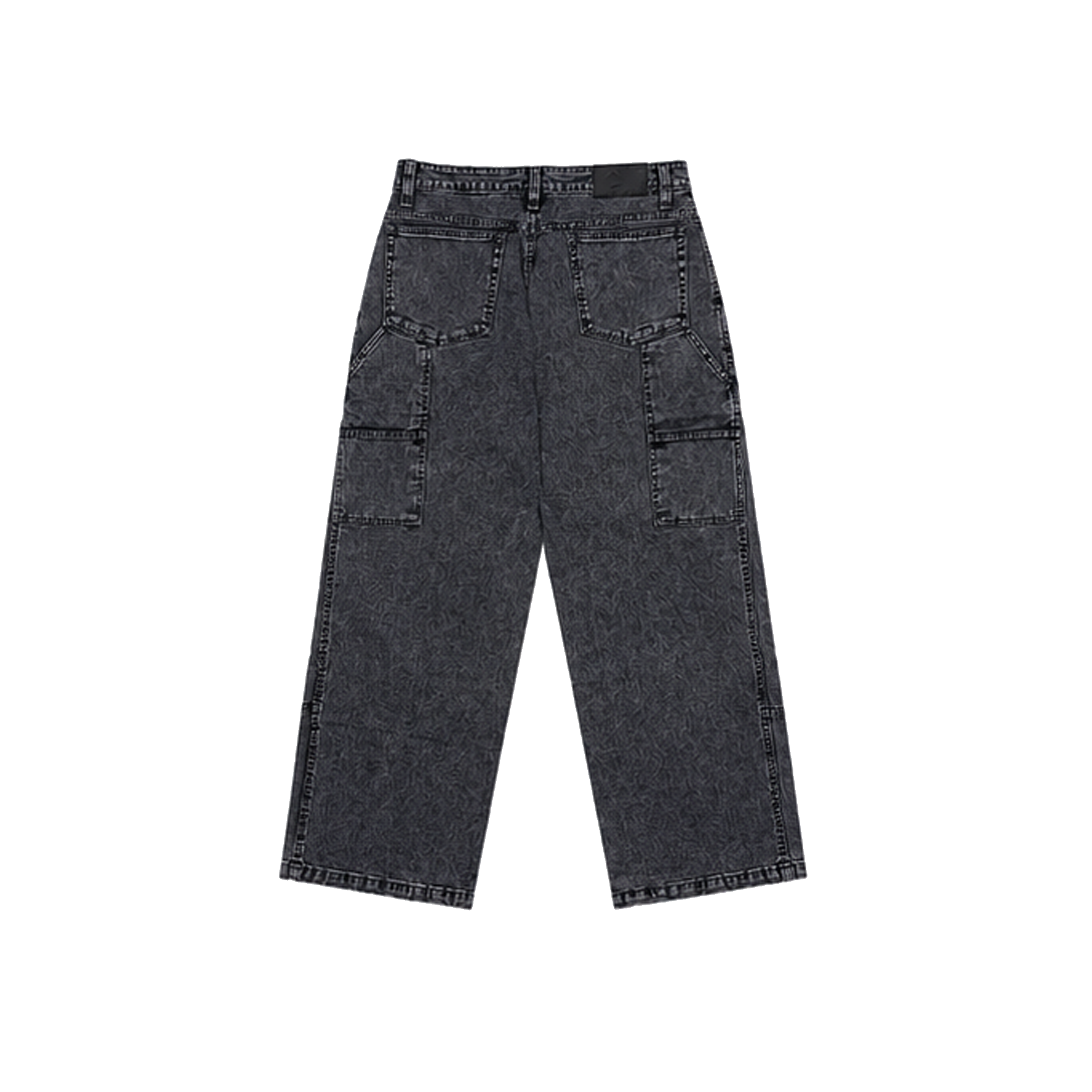 WASHED WORK PANT - GREY