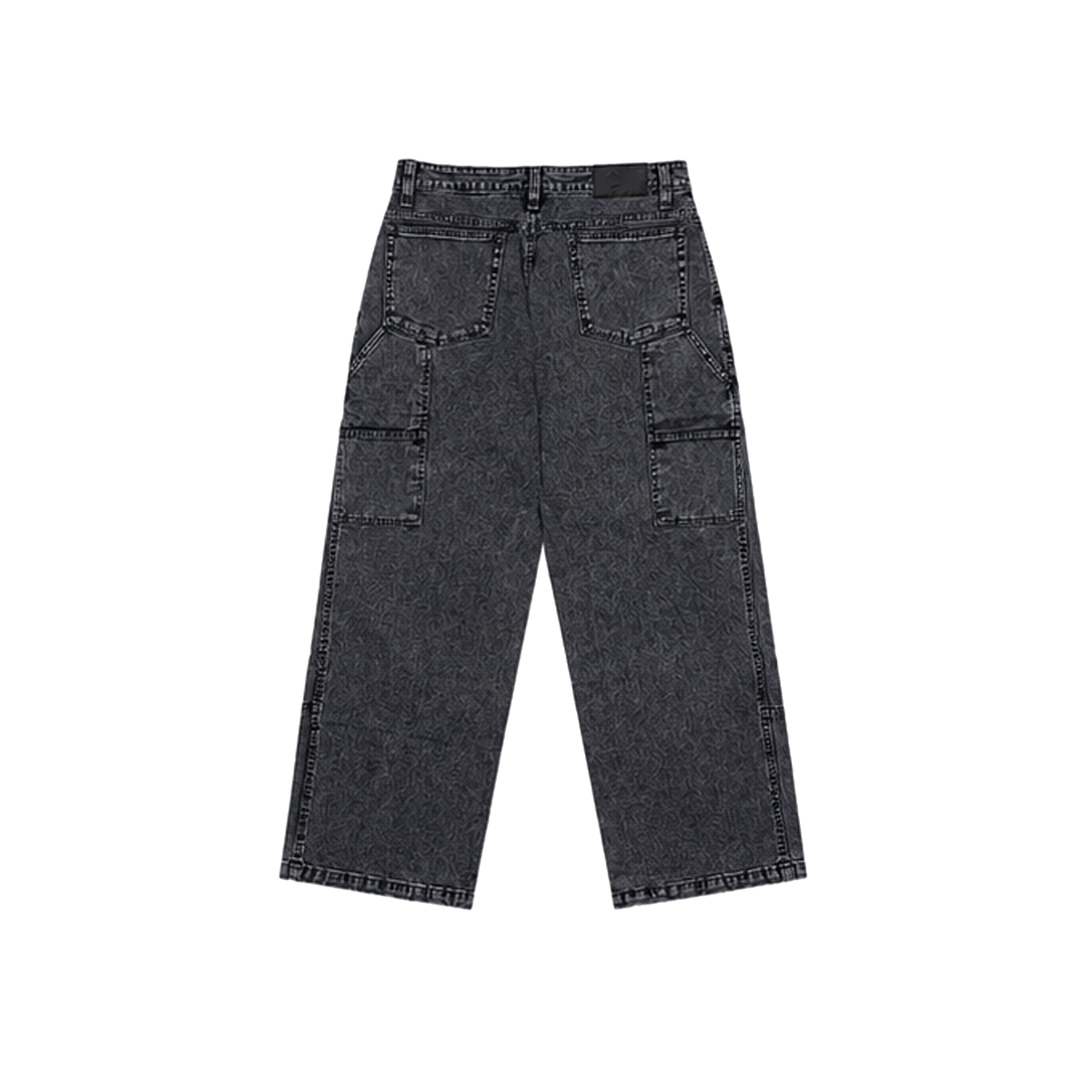 WASHED WORK PANT - GREY