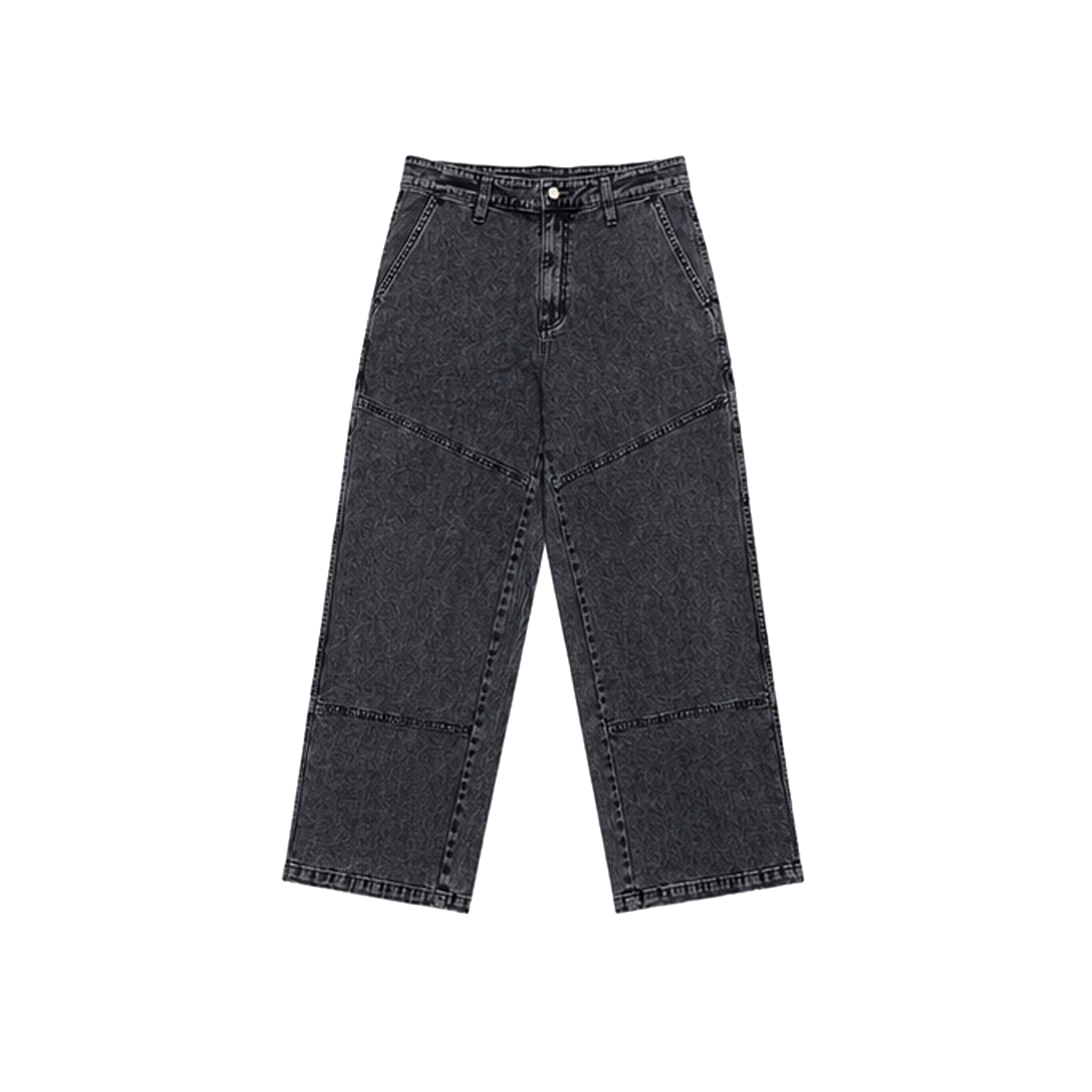 WASHED WORK PANT - GREY