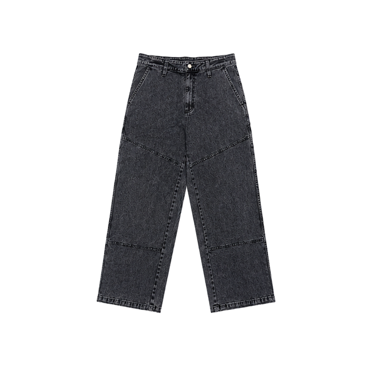 WASHED WORK PANT - GREY