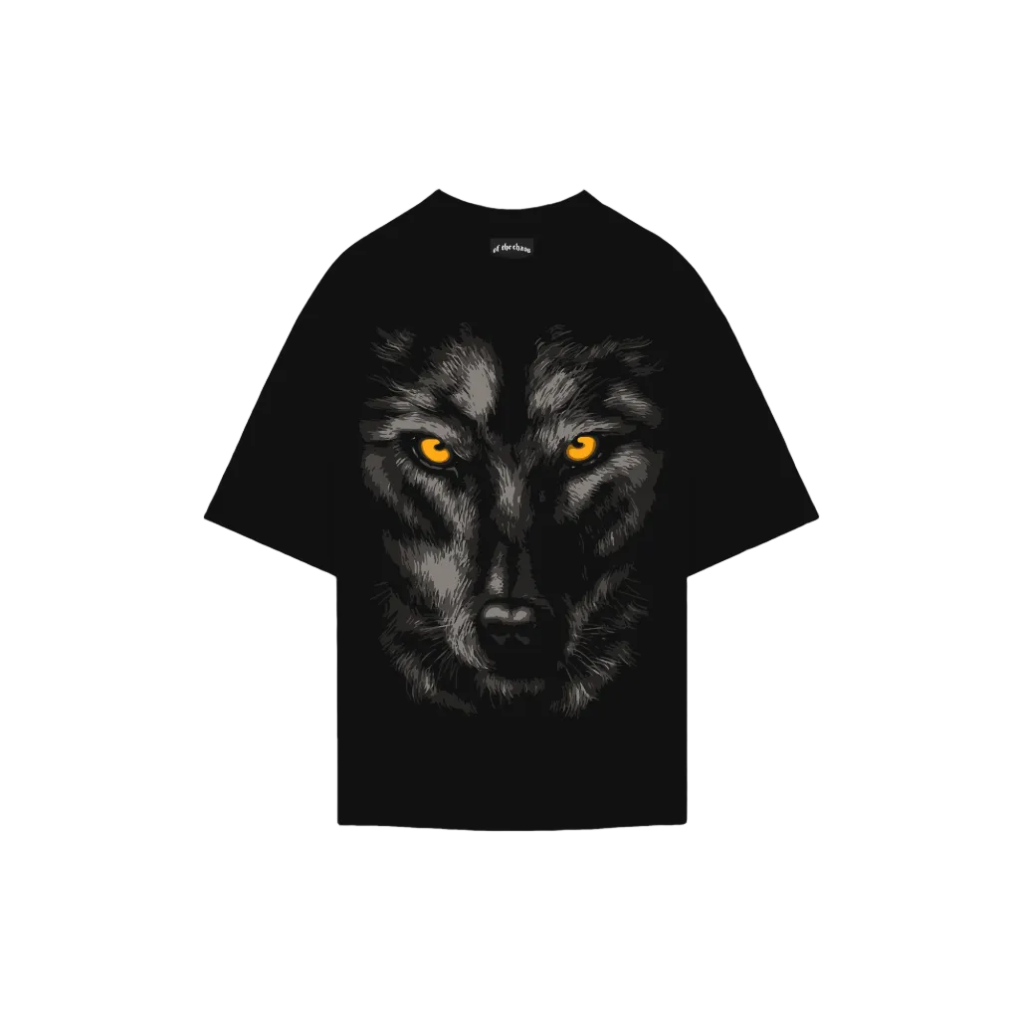 WOLF T-SHIRT - BLACK