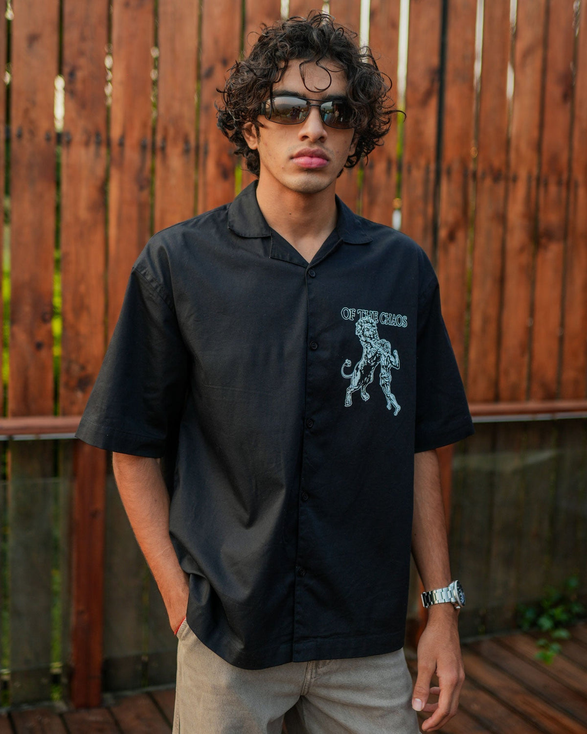 FIRST LABOUR SHIRT - BLACK