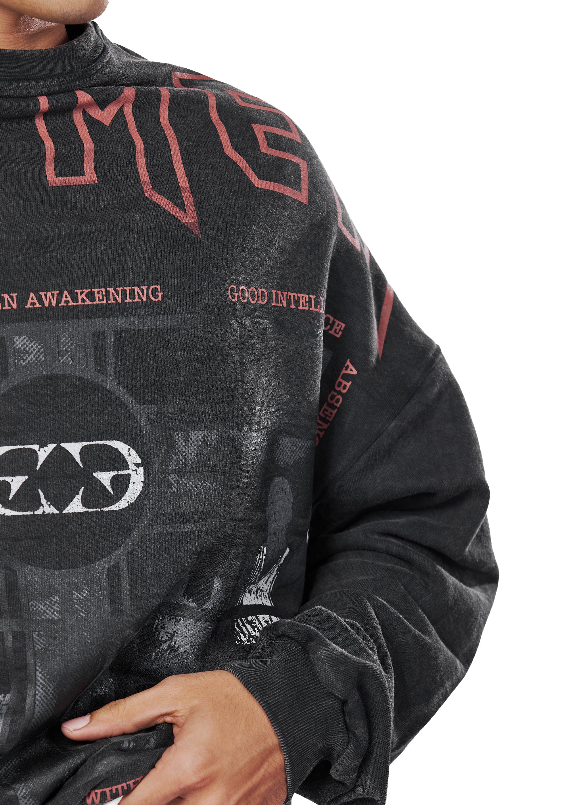 bully cowl sweatshirt