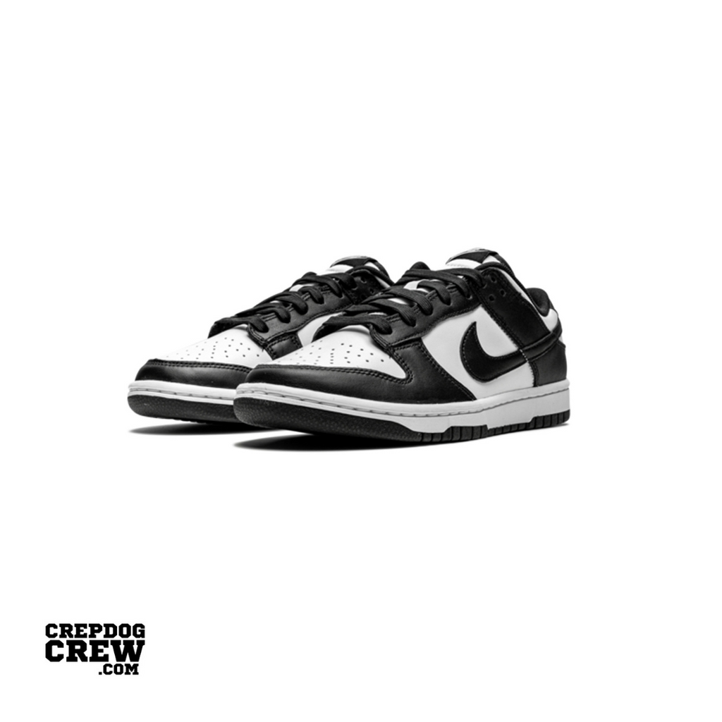 Dunk low black sales white