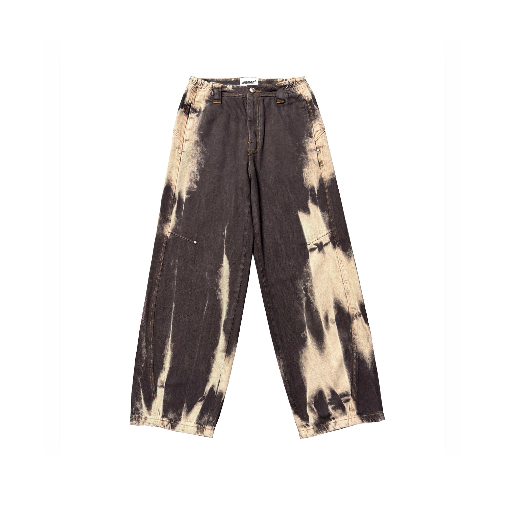 B4 Curved- Coffee shibori- RTW