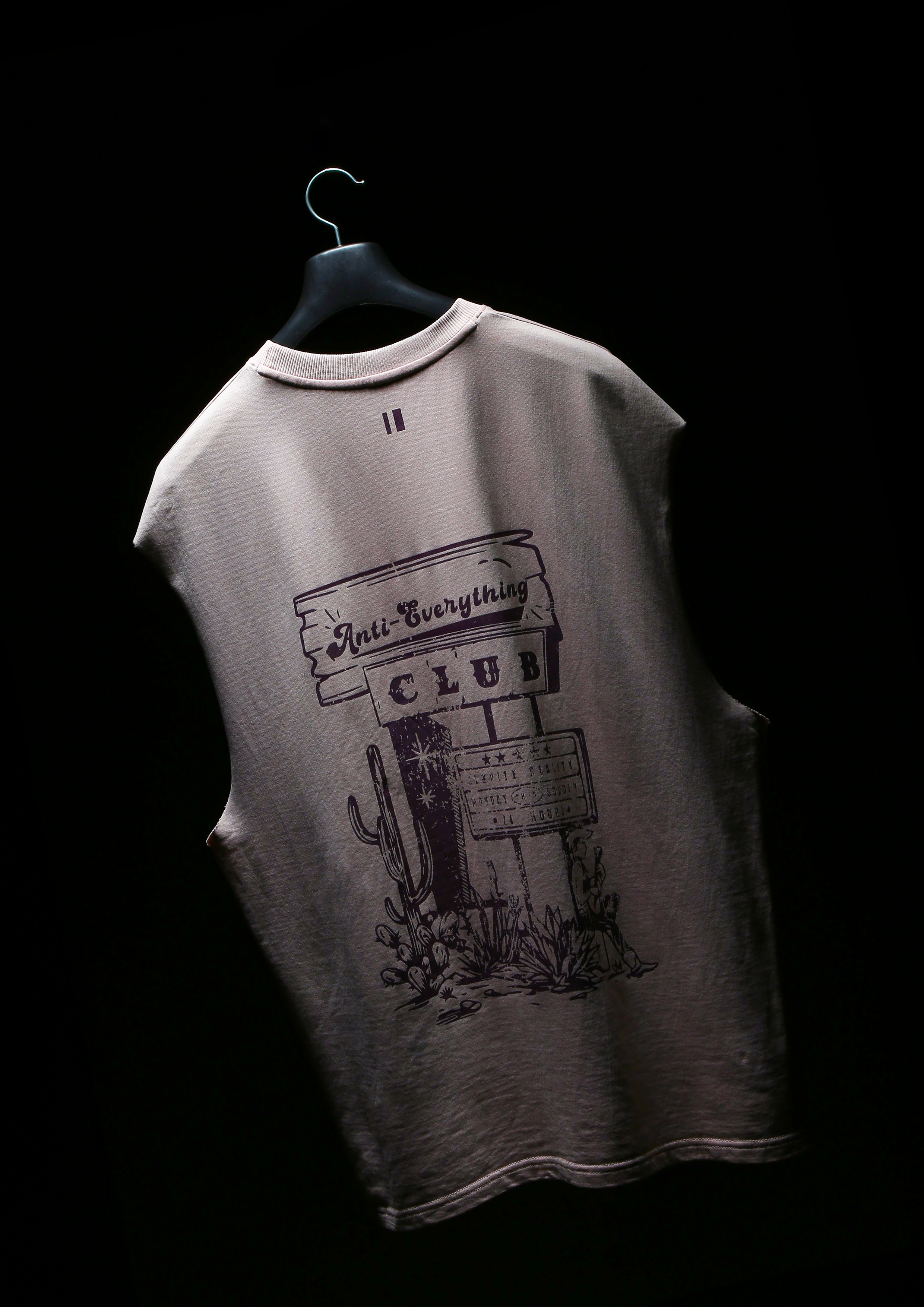 Anti-Everything Club Vest Pink