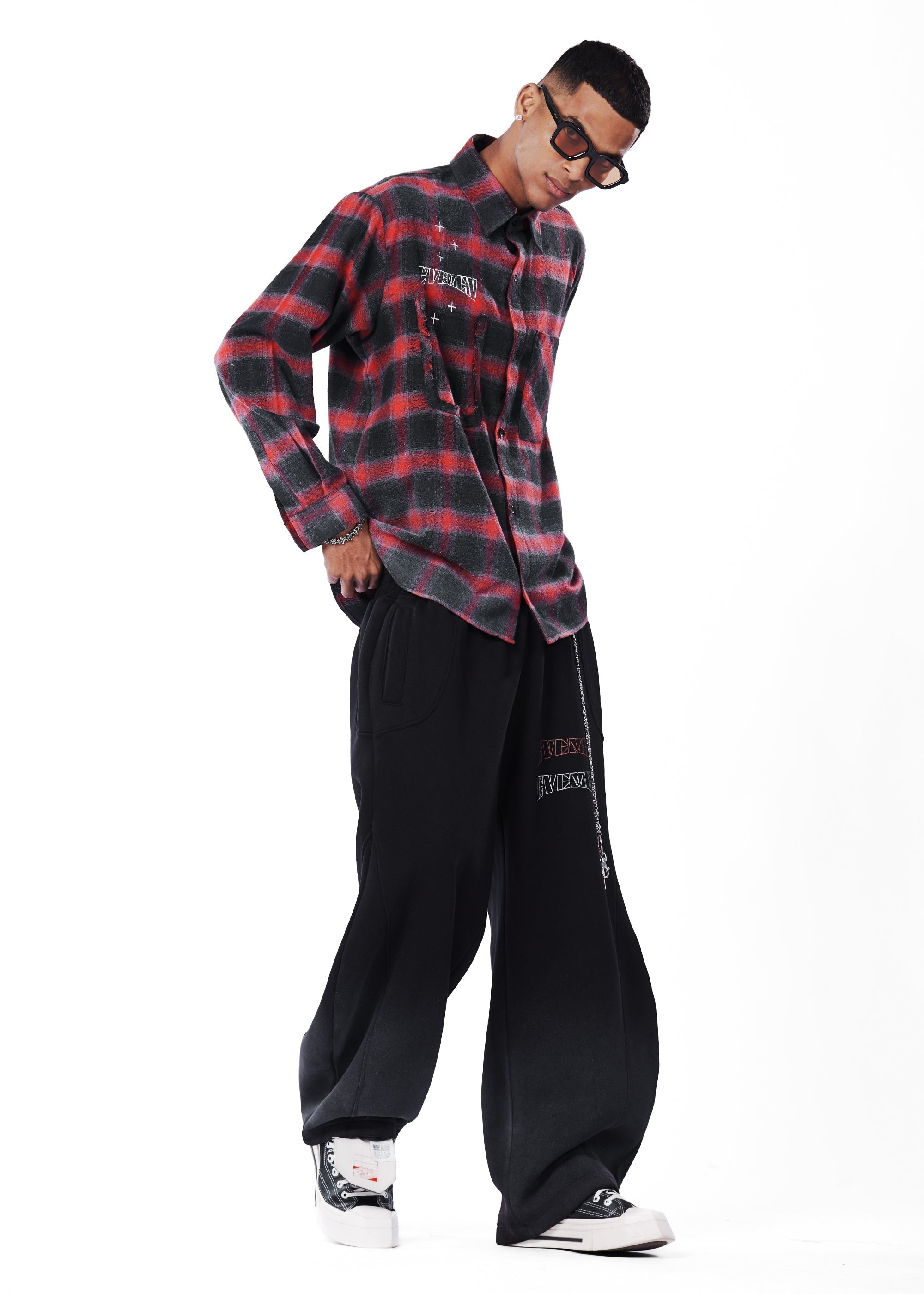 double badge sweatpant