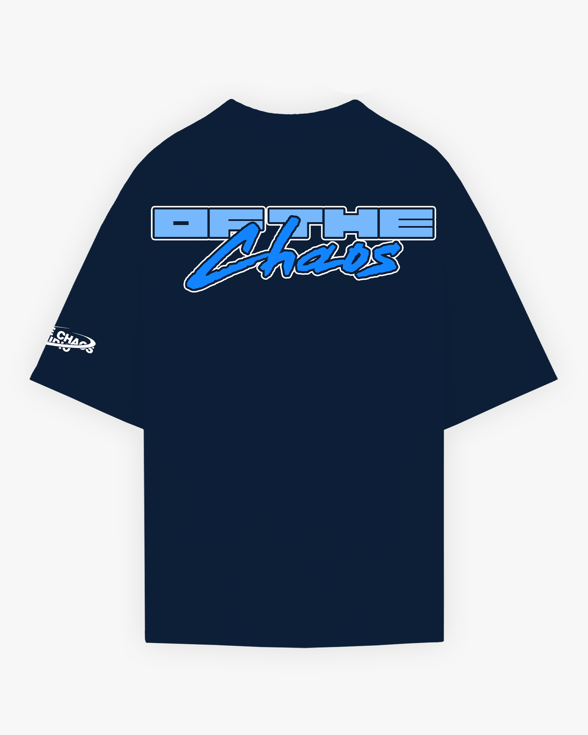 RETRO LOGO T-SHIRT - NAVY BLUE