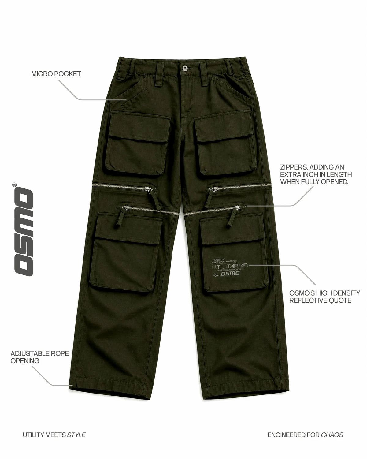 Expandable Length Cargo-Green