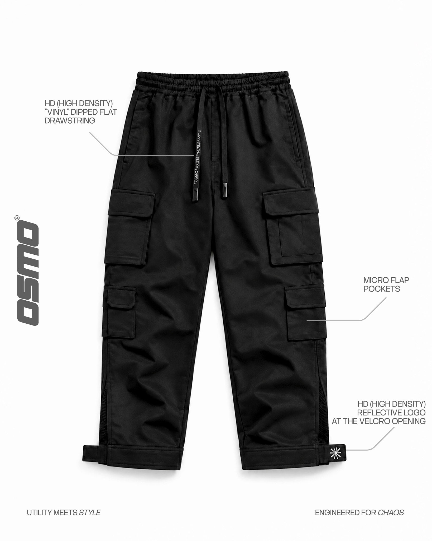 Velcro Adjustable Hem cargo