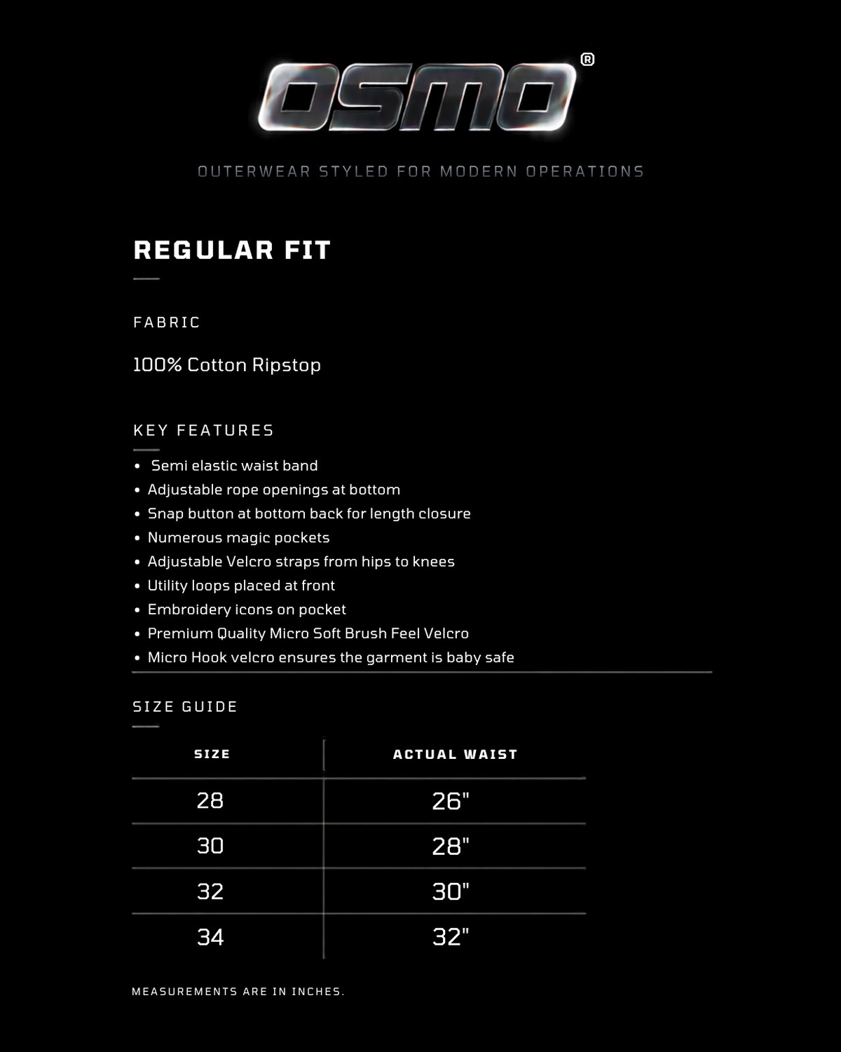 Velcro Shape Shifter Cargo