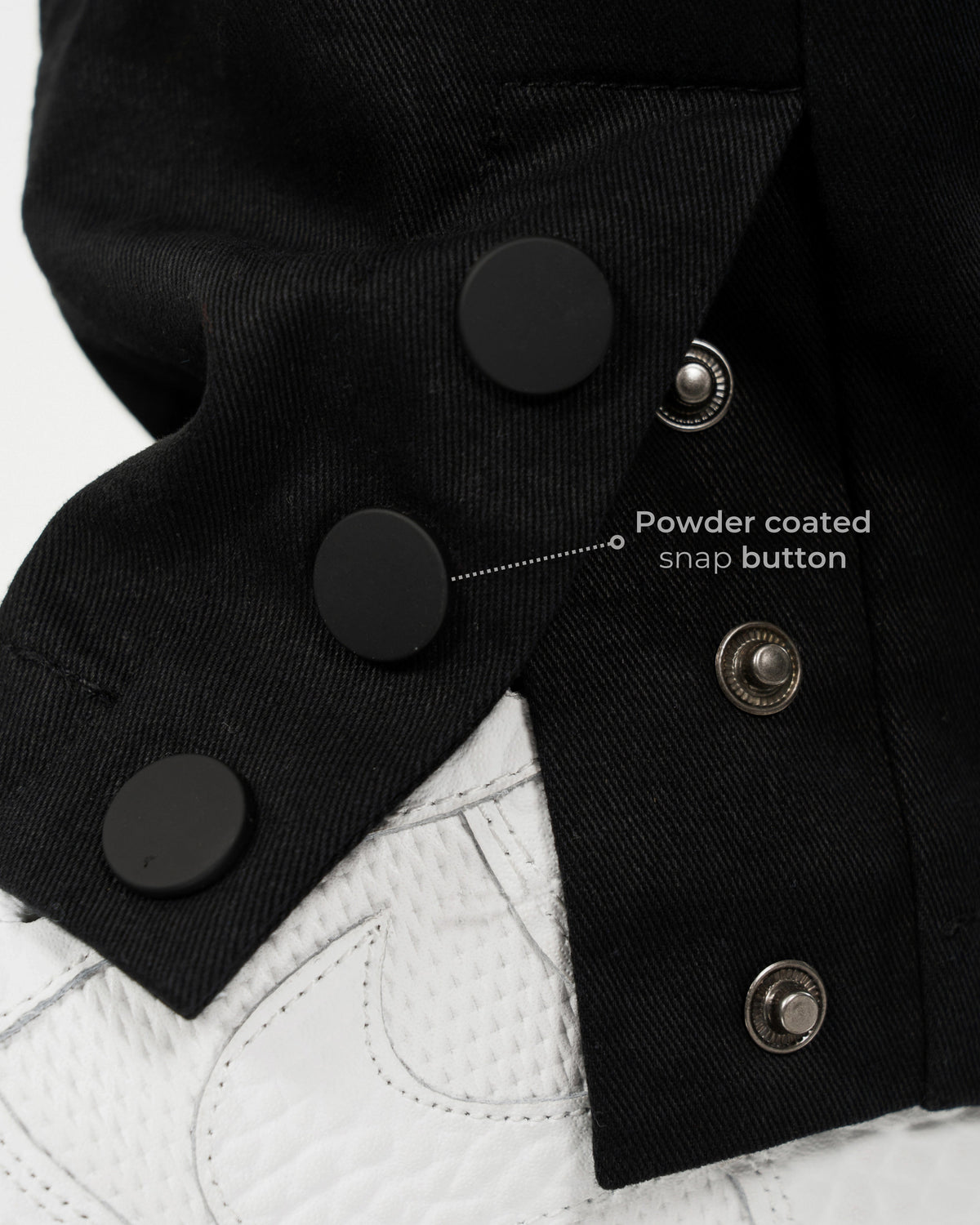 Snap Button Closure Cargo