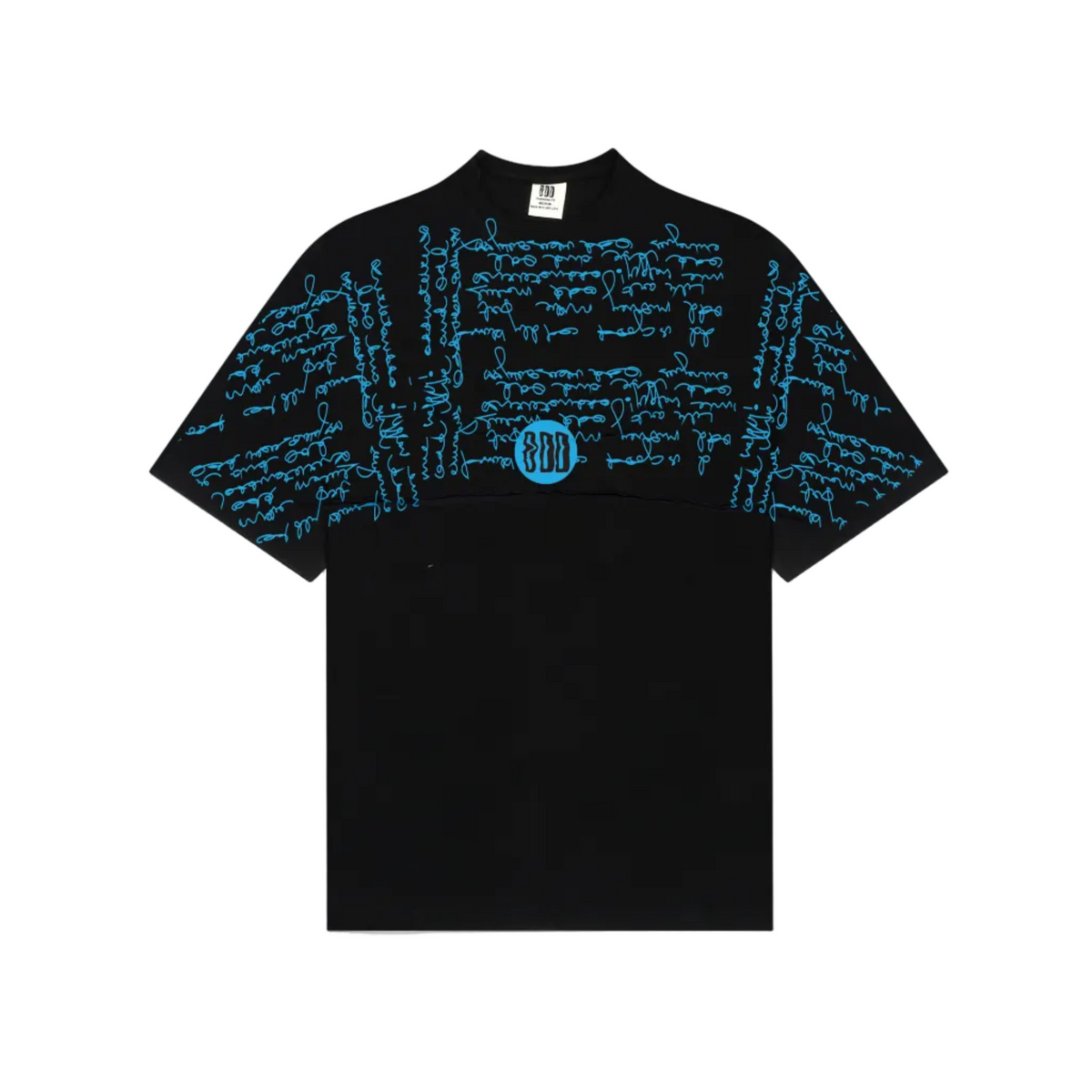 Black Scribble Tshirt