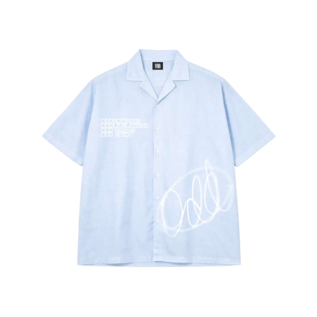 Odd Blue Linen Shirt