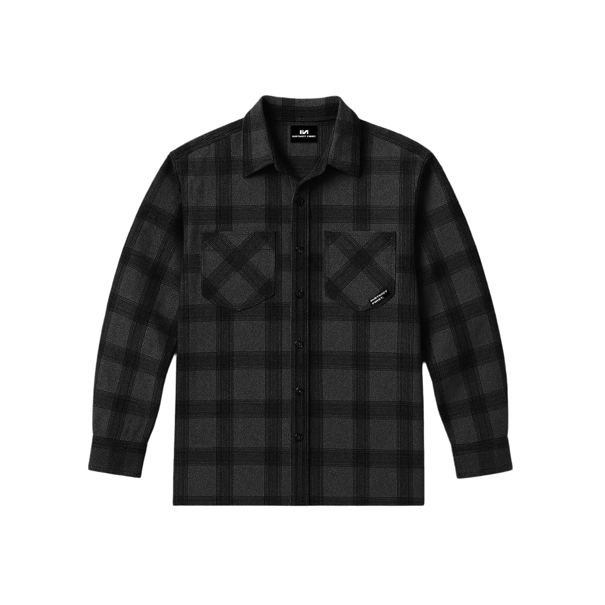 Fusion Flannel Shirt -Black