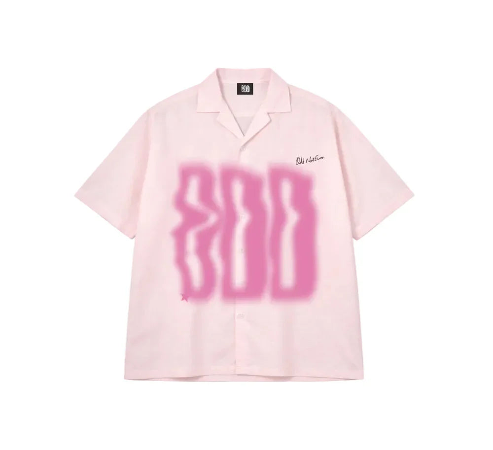 Odd Pink Linen Shirt