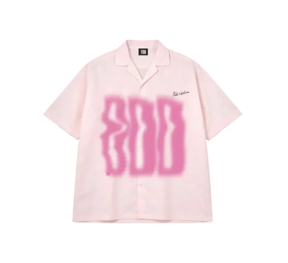 Odd Pink Linen Shirt