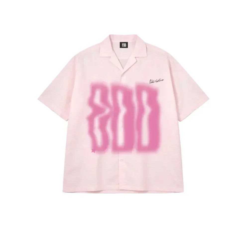 Odd Pink Linen Shirt SS
