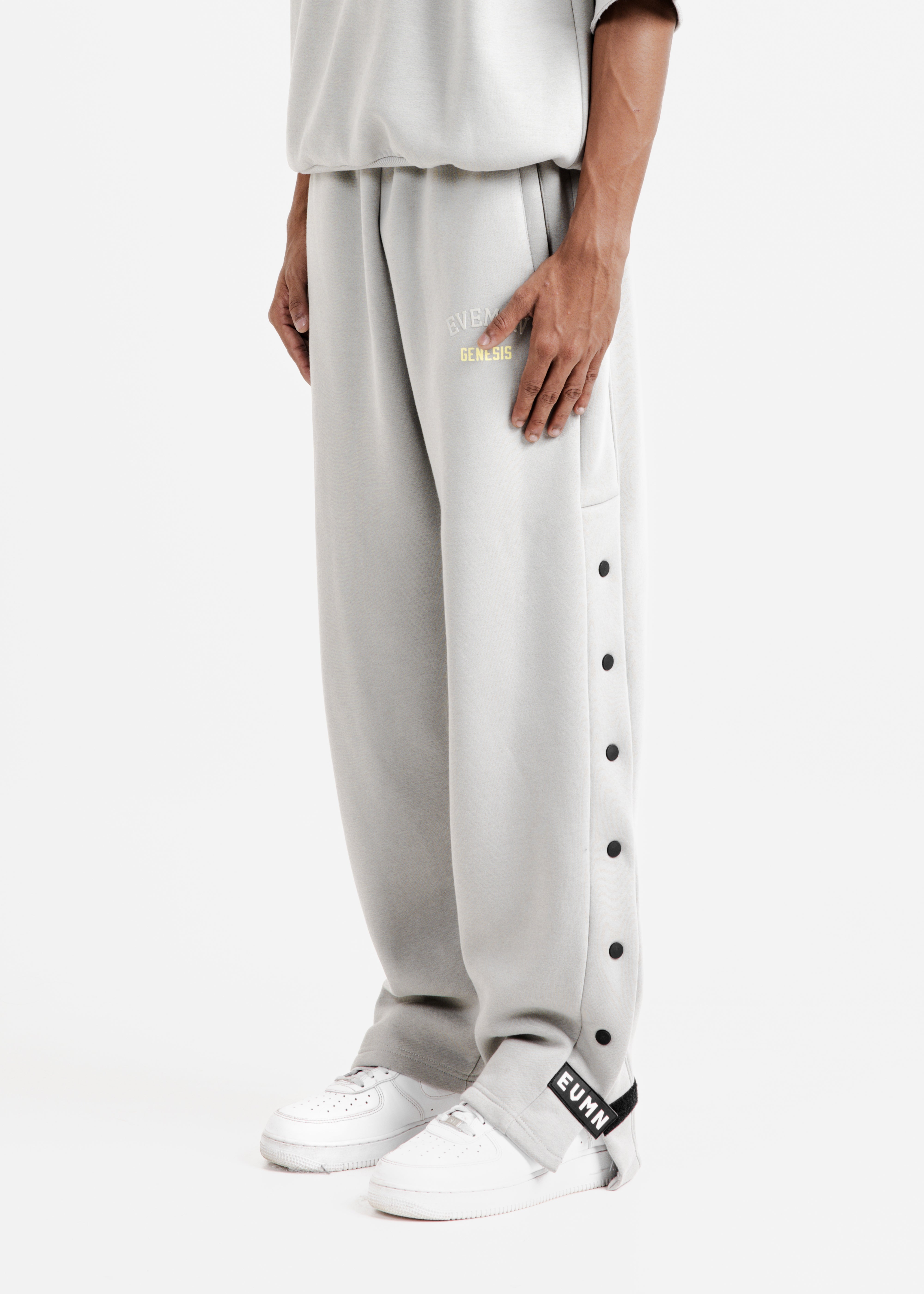 genesis snap button sweats