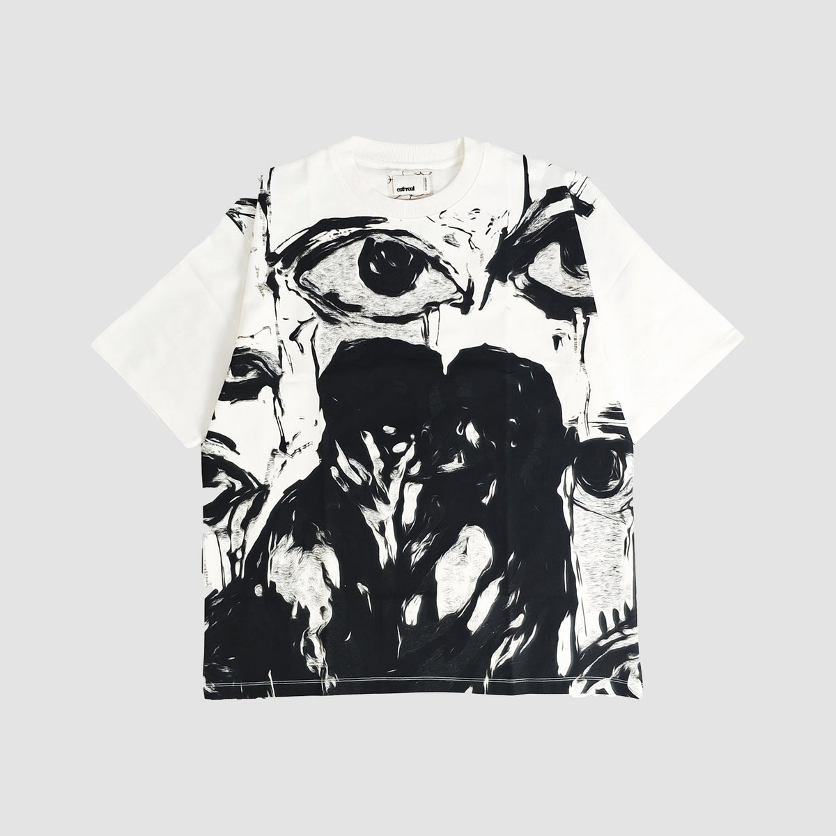 Duet – Black & White Oversized T-Shirt