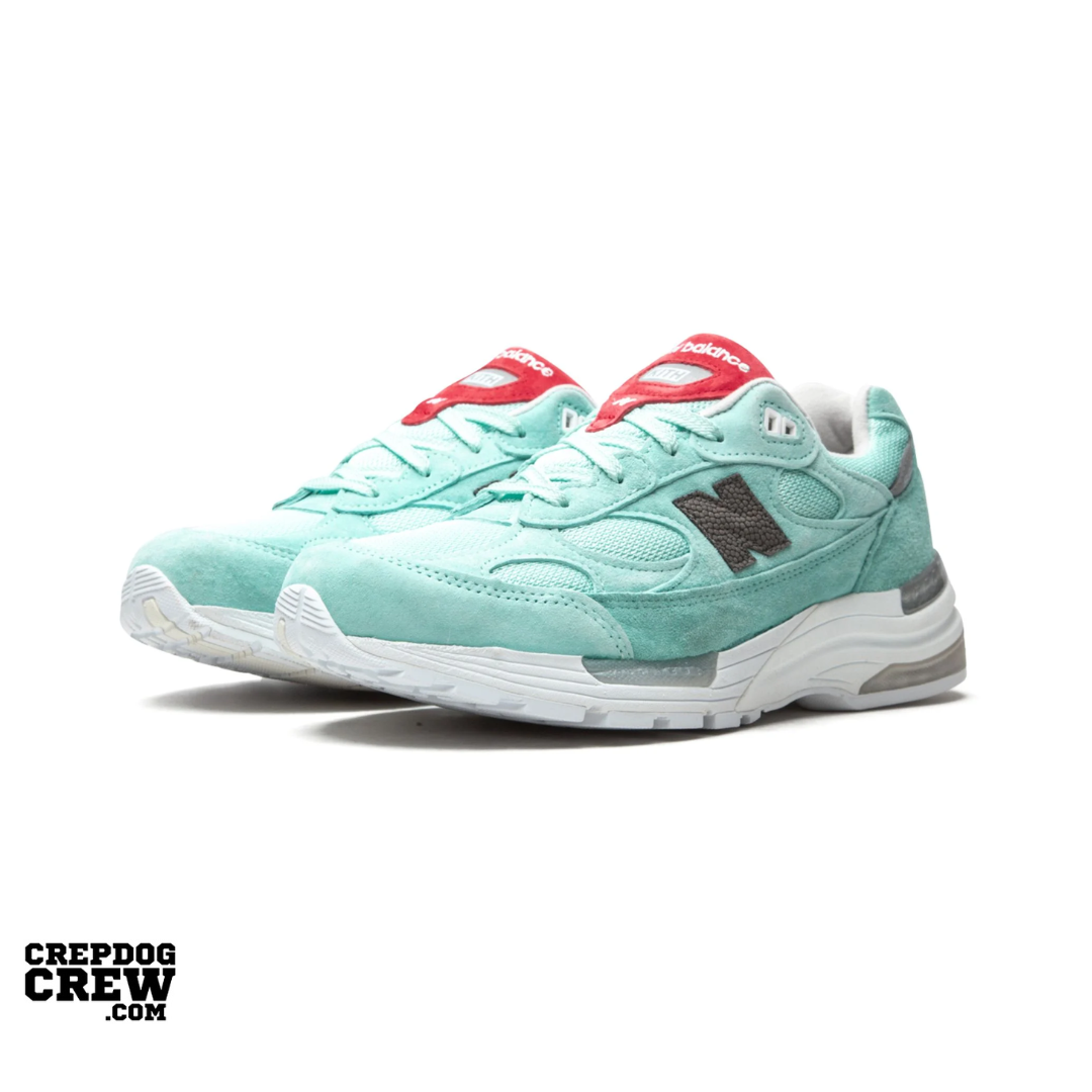 New Balance 992 Kith Kithmas Teal