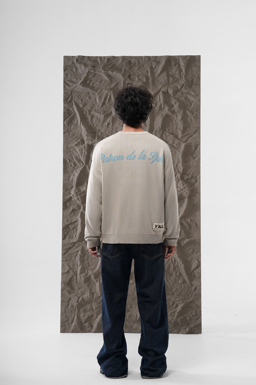 JET SET SWEATER – STONE