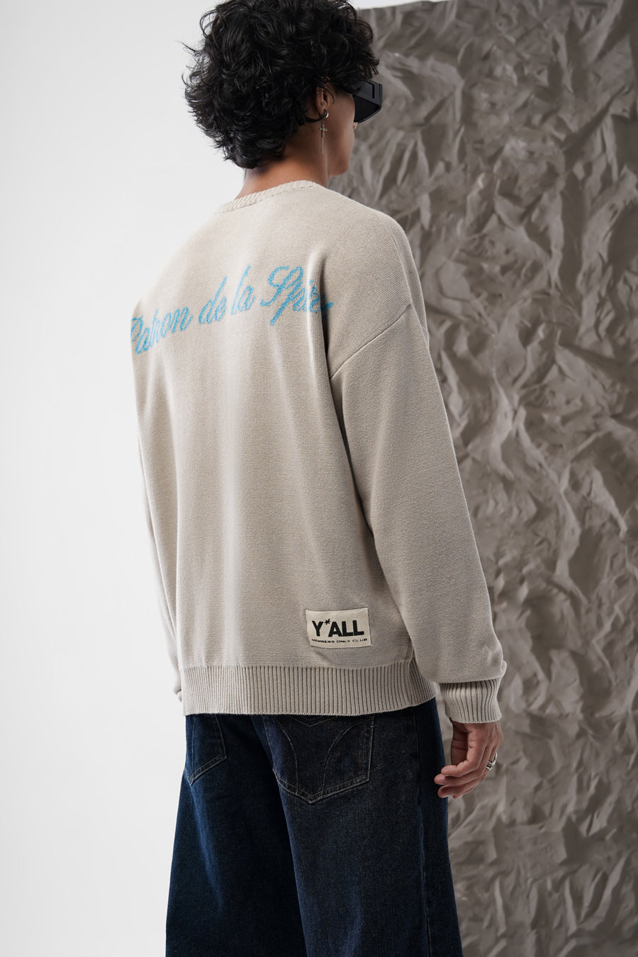 JET SET SWEATER – STONE