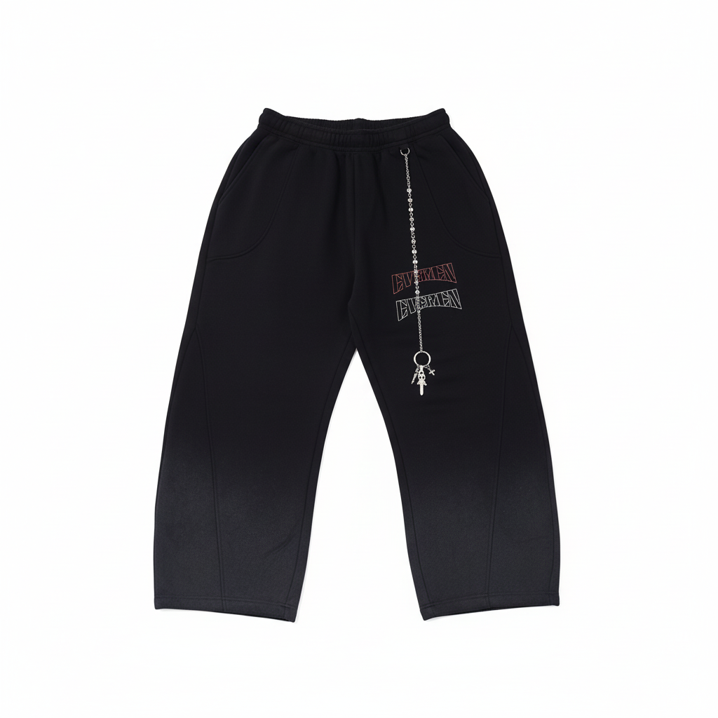 double badge sweatpant