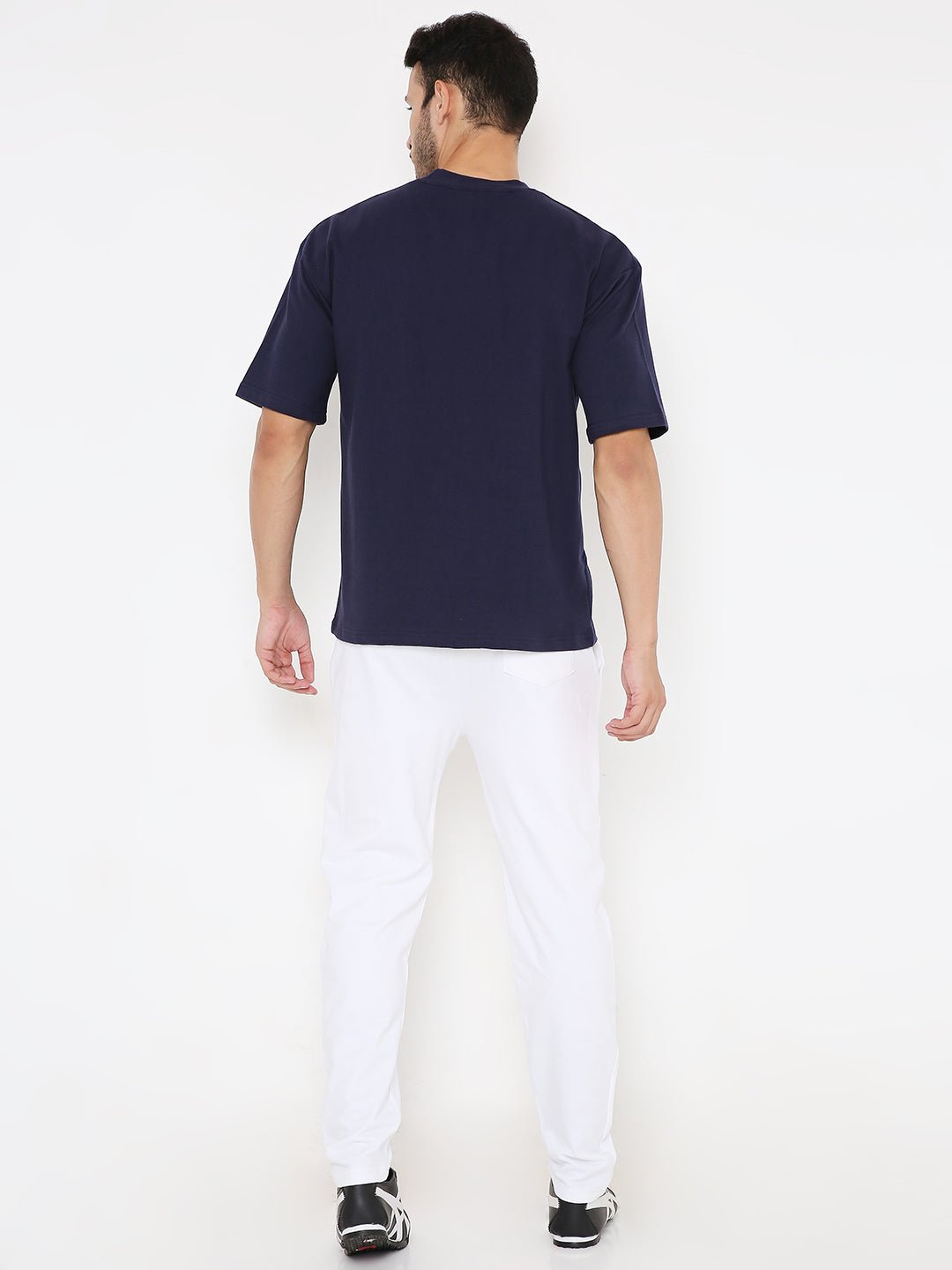 Oversized T-shirt - Blue Cage