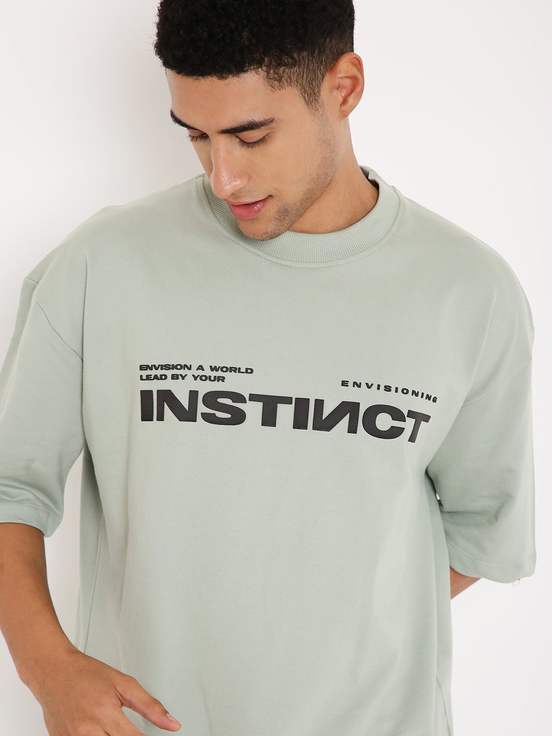 Green Oversized T-shirts