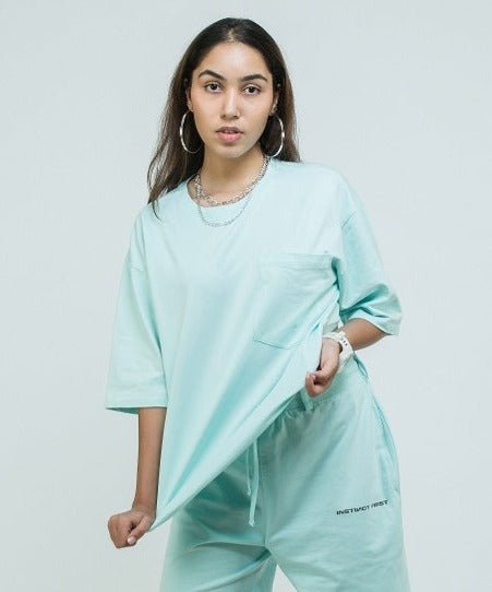 Oversized T-Shirt - Pacific Aqua